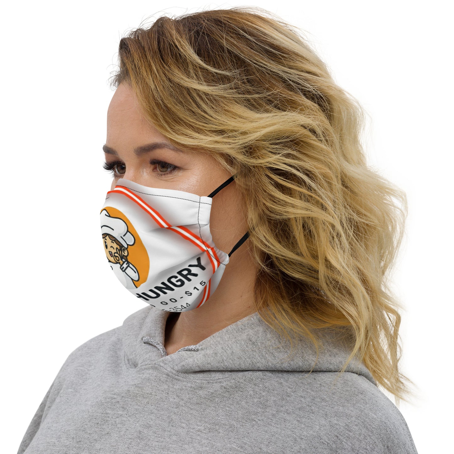 Forking Hungry face mask