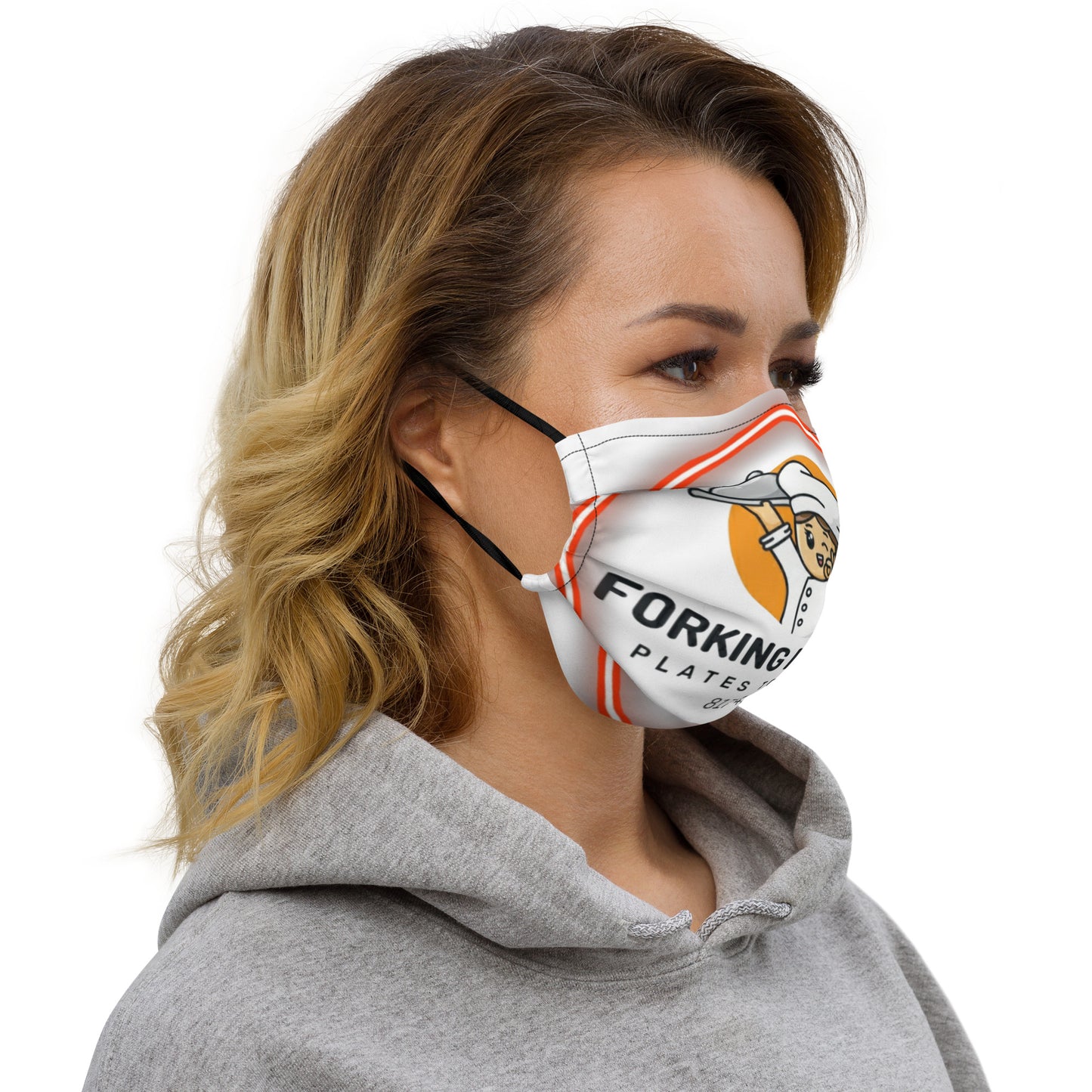 Forking Hungry face mask