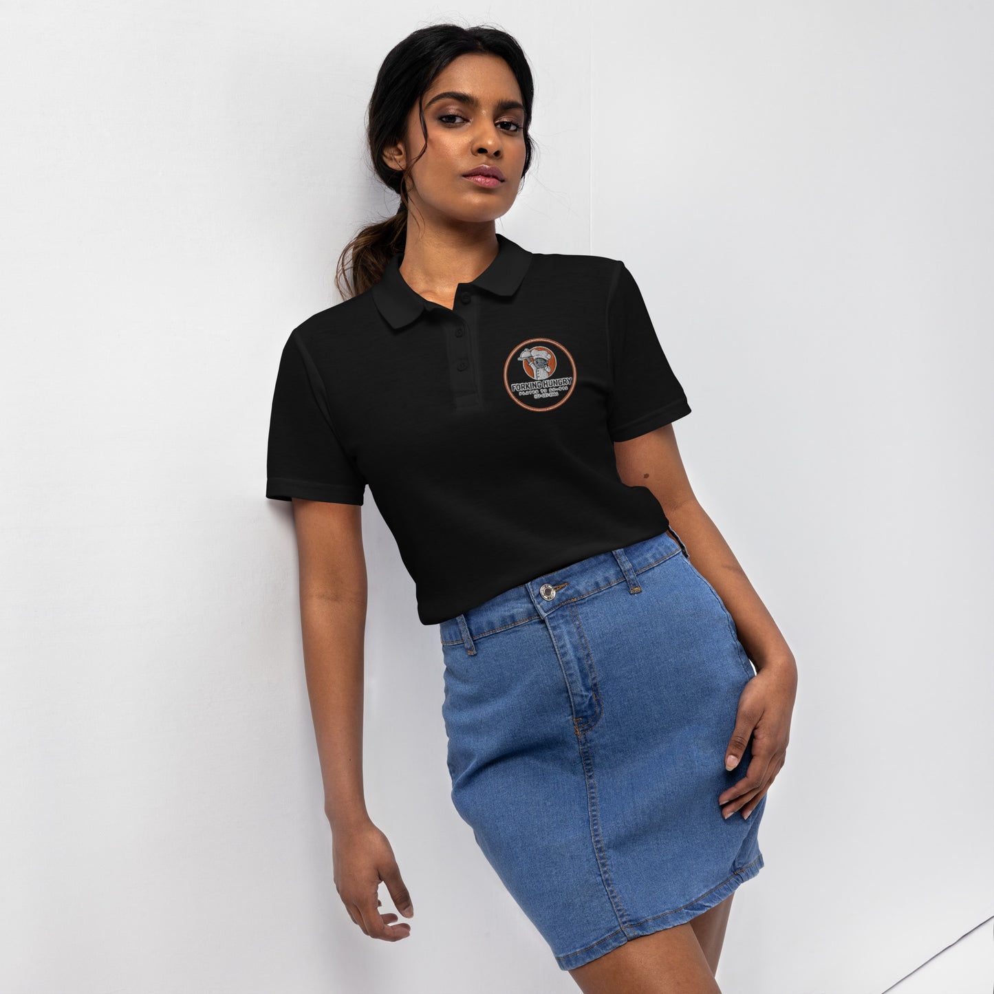 Forking Hungry polo shirt