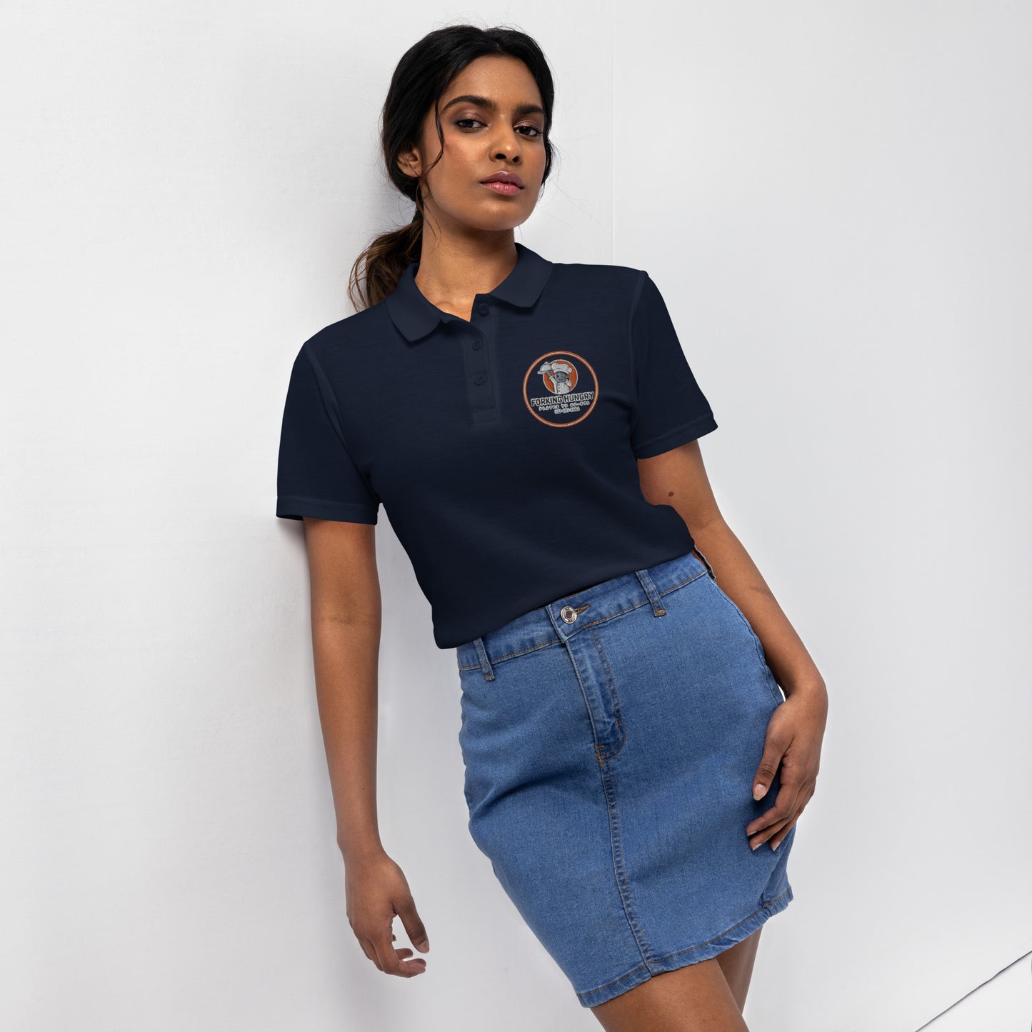Forking Hungry polo shirt
