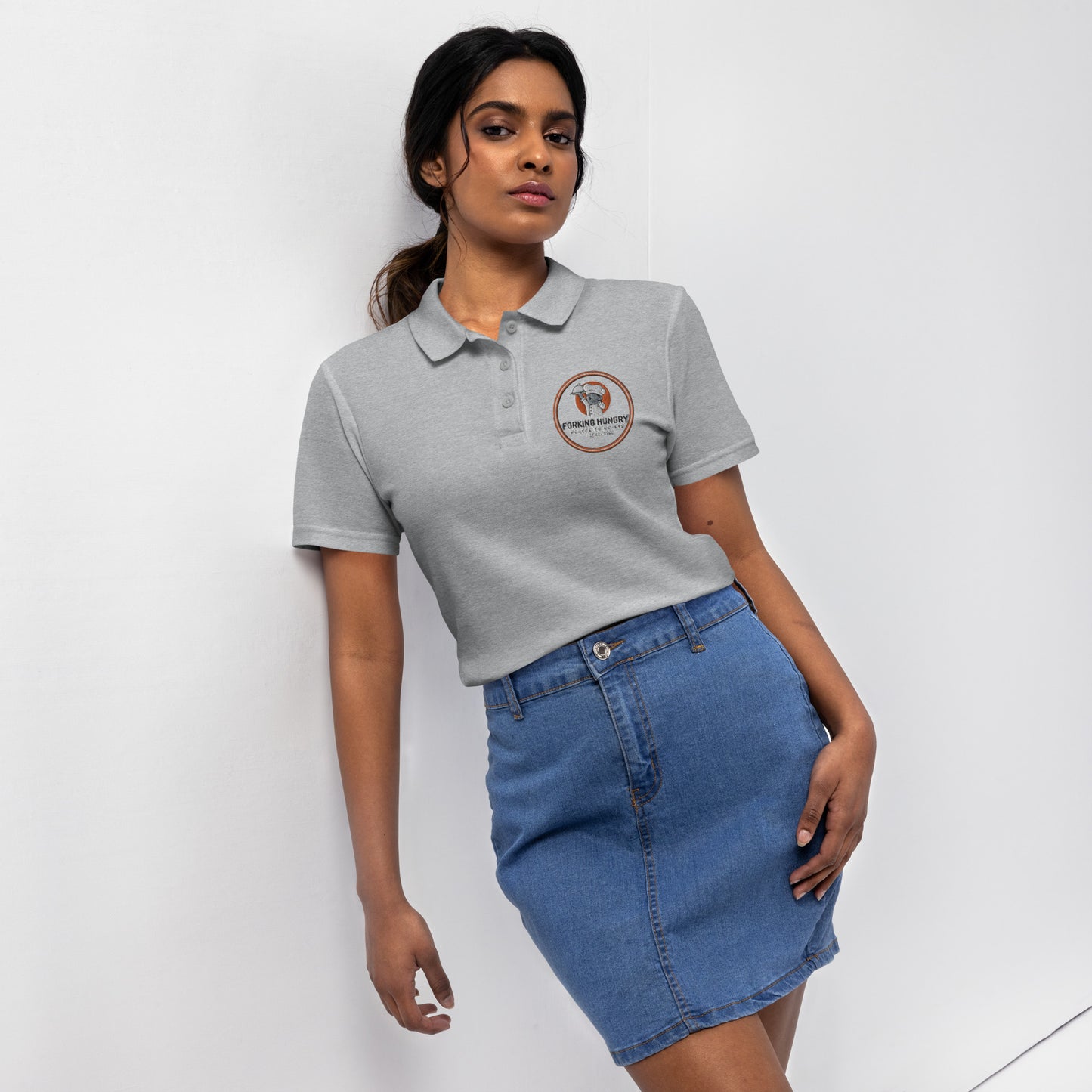 Forking Hungry polo shirt