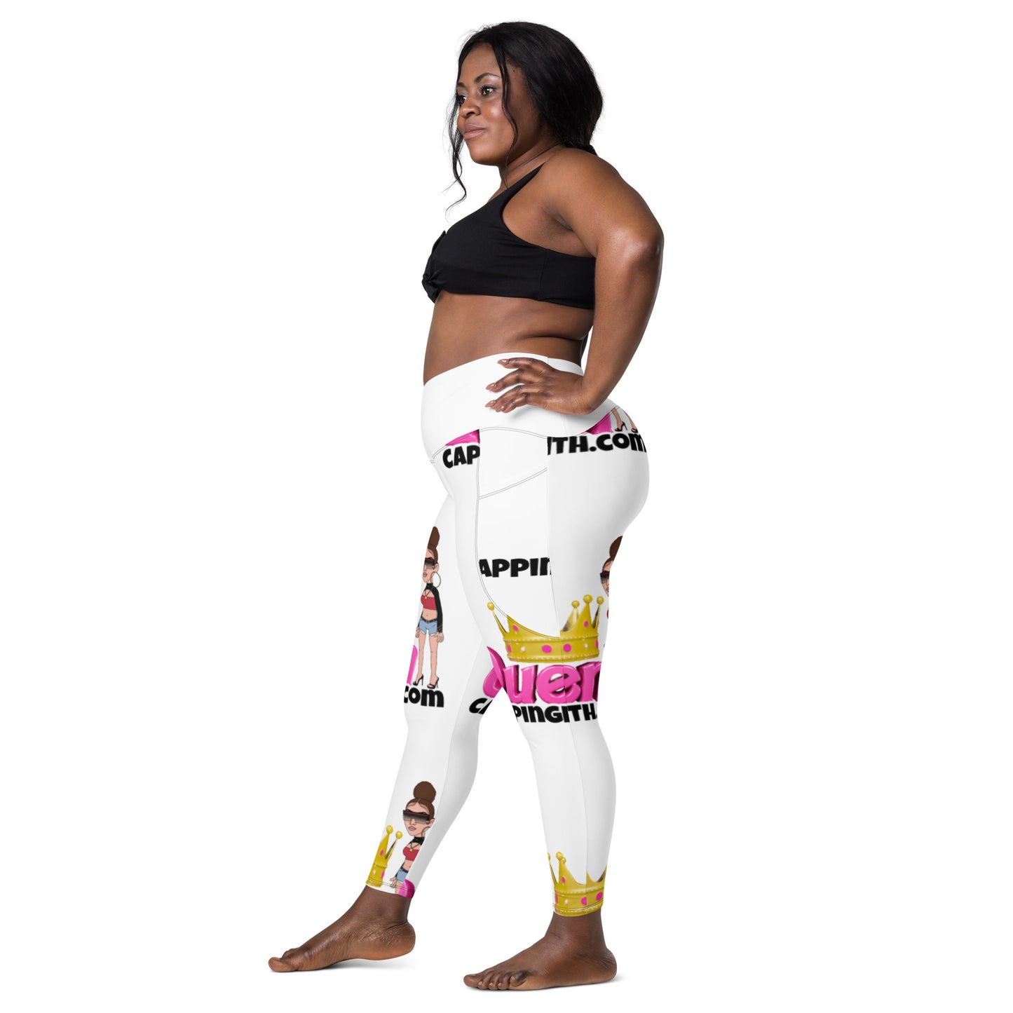 Capping Keith leggings with pockets