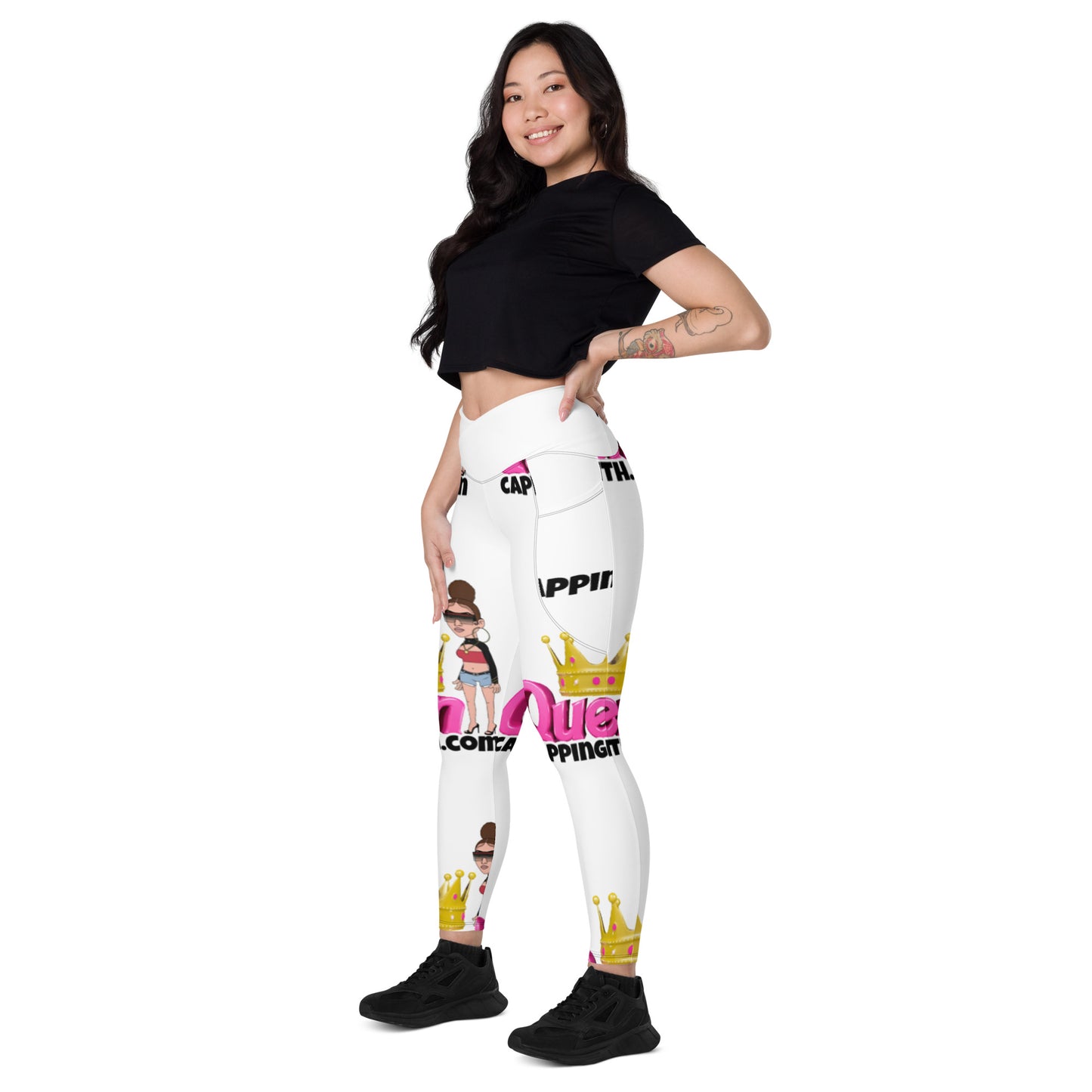 Capping Keith leggings with pockets