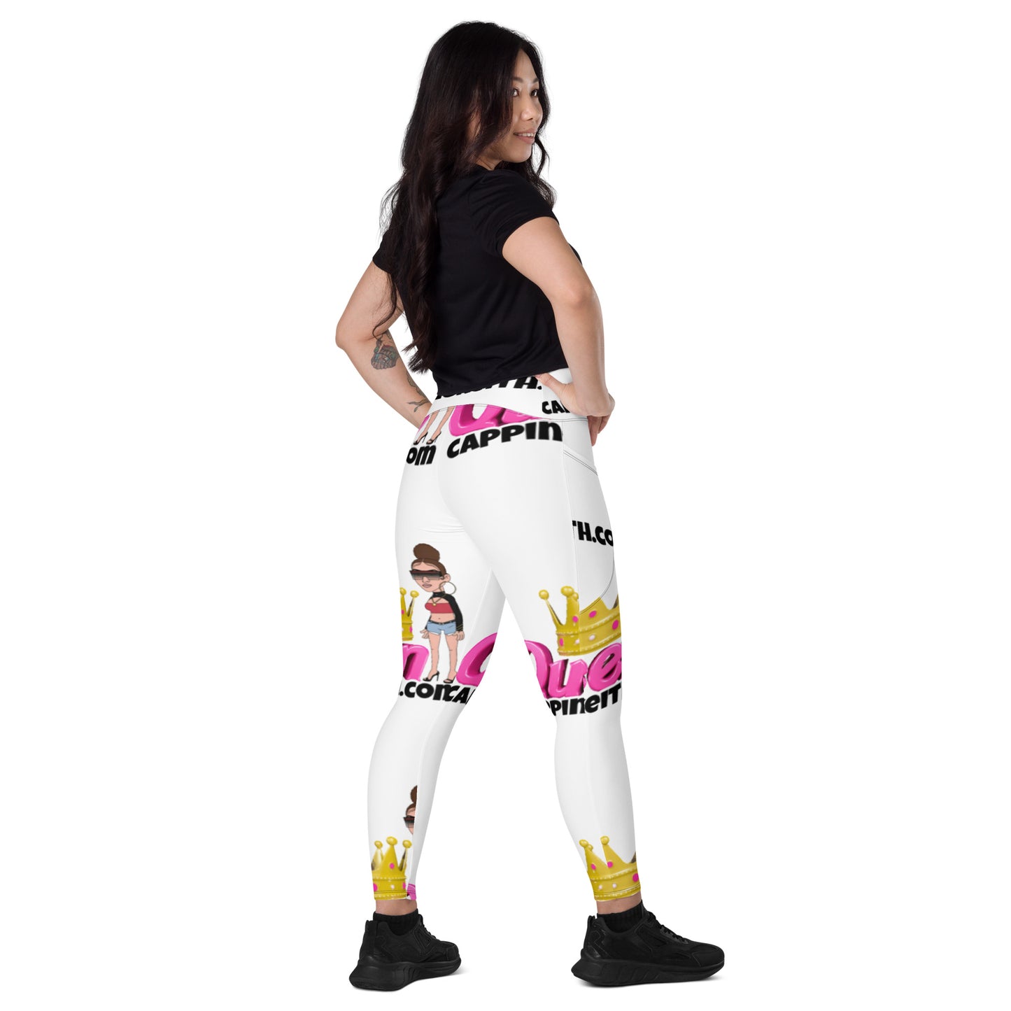 Capping Keith leggings with pockets