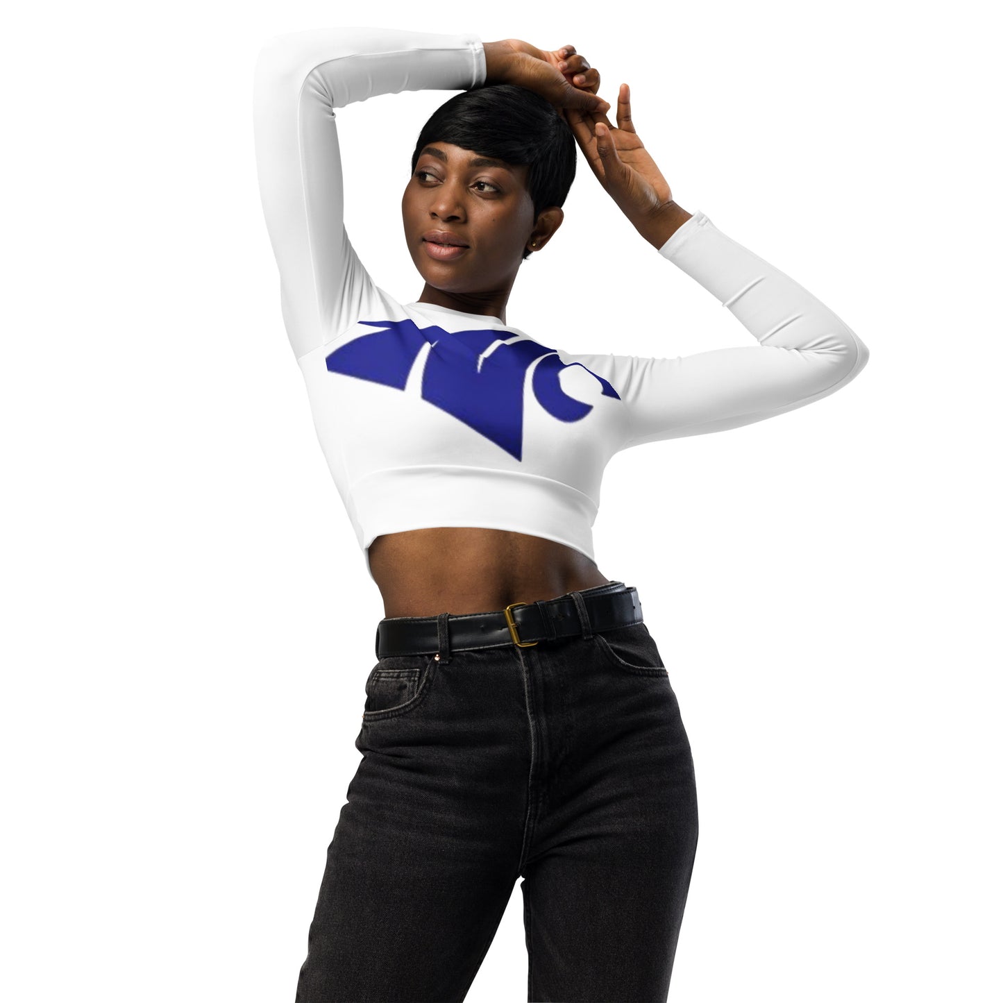 N.Crowley long-sleeve crop top