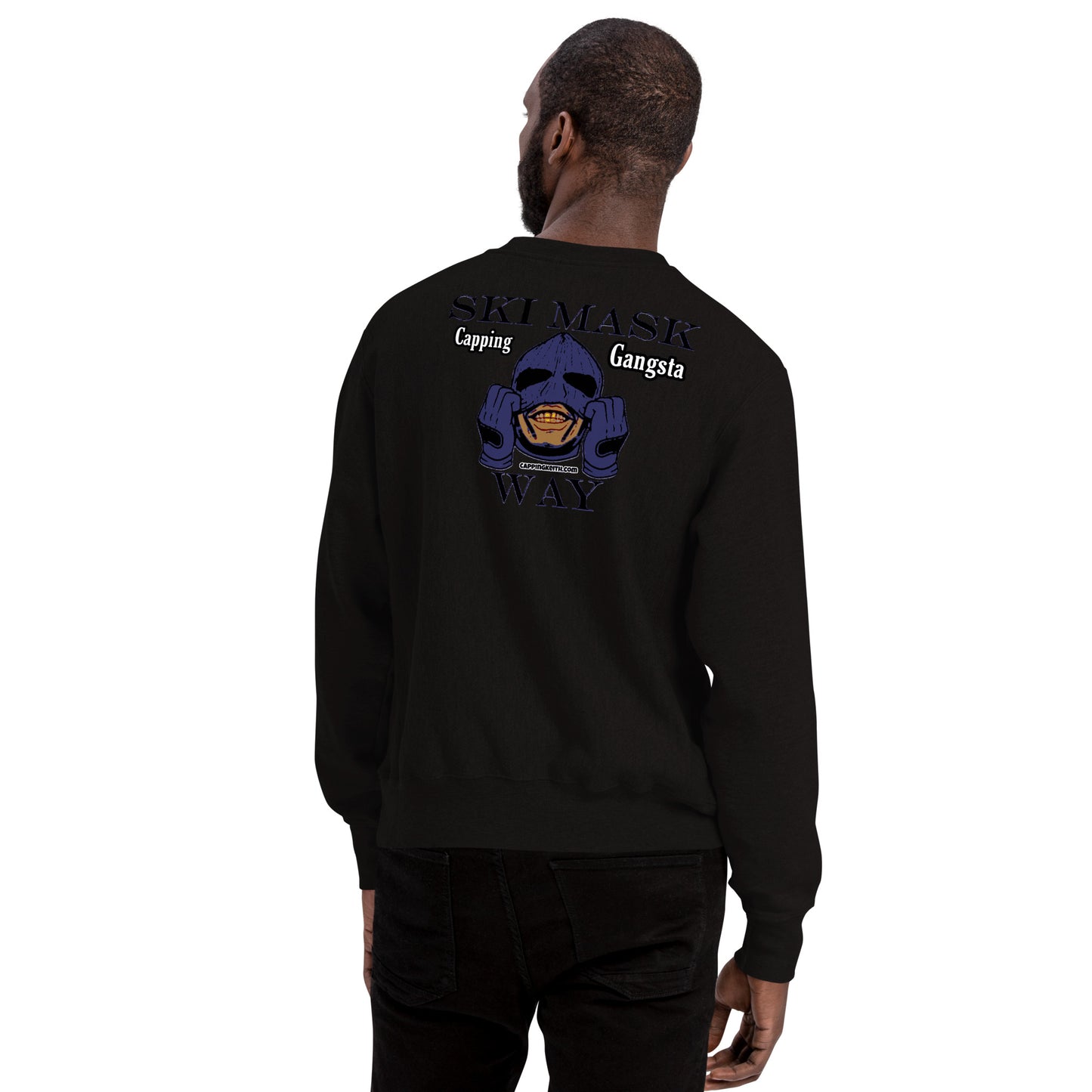 Capping Gangsta Champion Sweatshirt