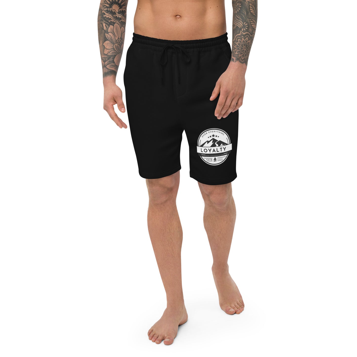 Men's fleece shorts