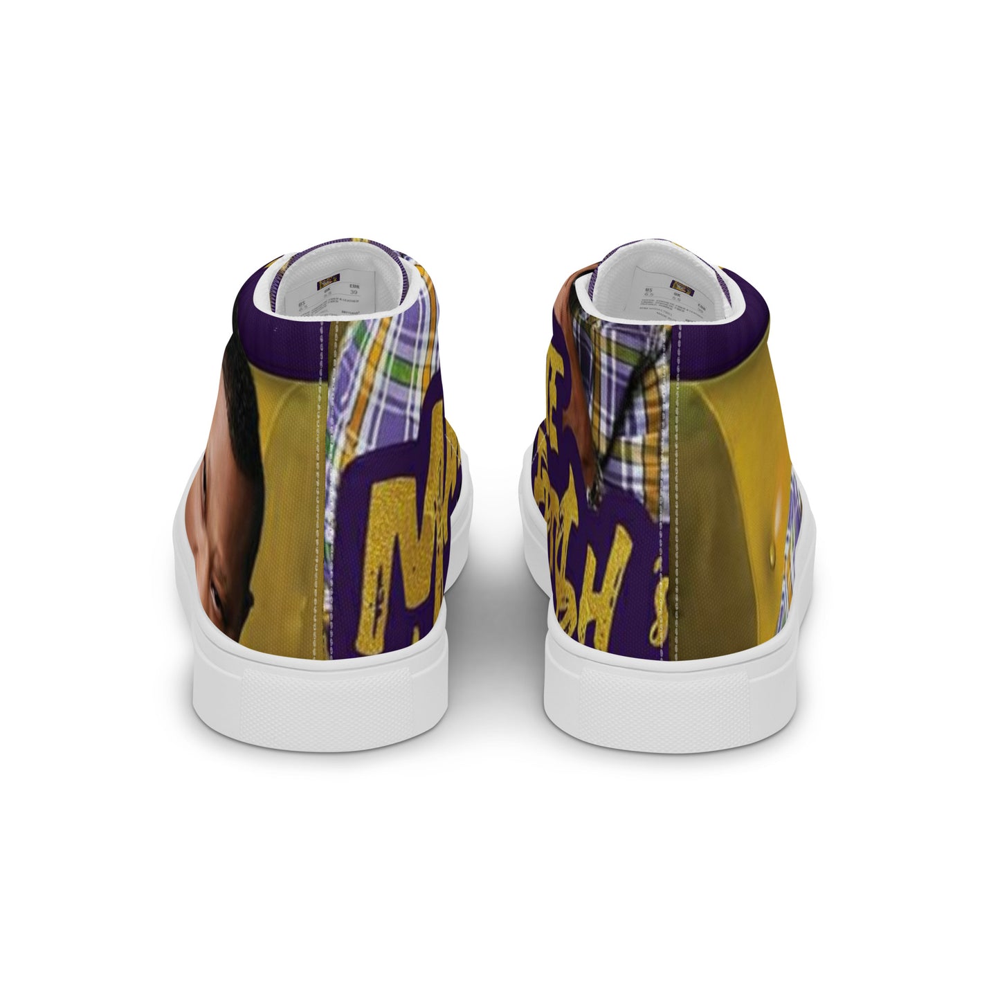 Fresh Men’s high top canvas shoes