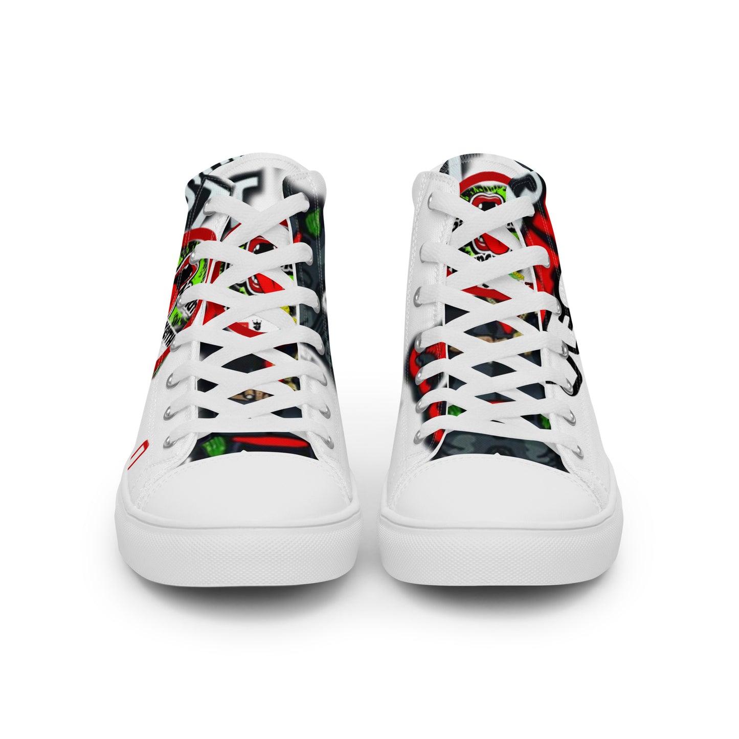 Men’s high top canvas shoes