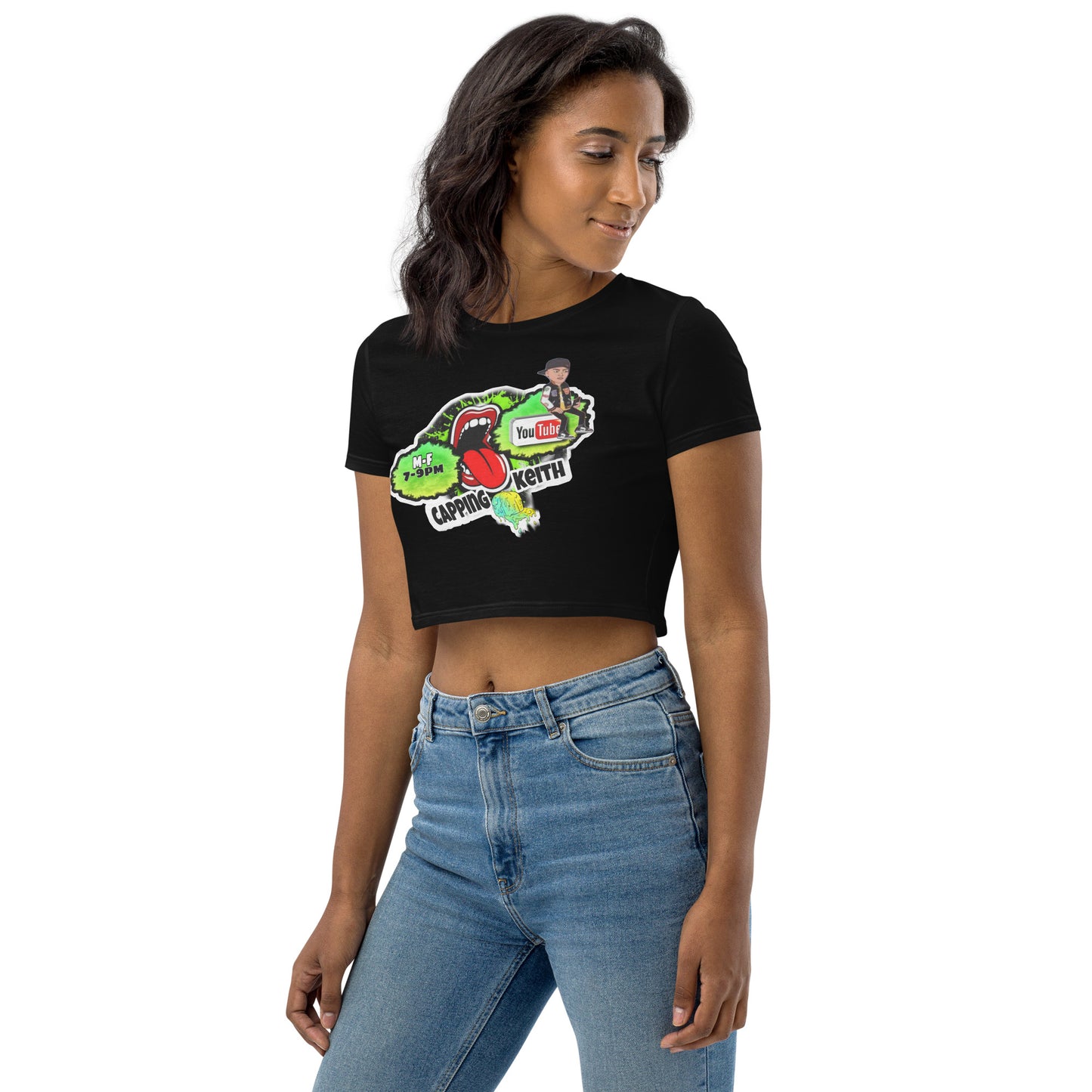 Capping Keith Organic Crop Top