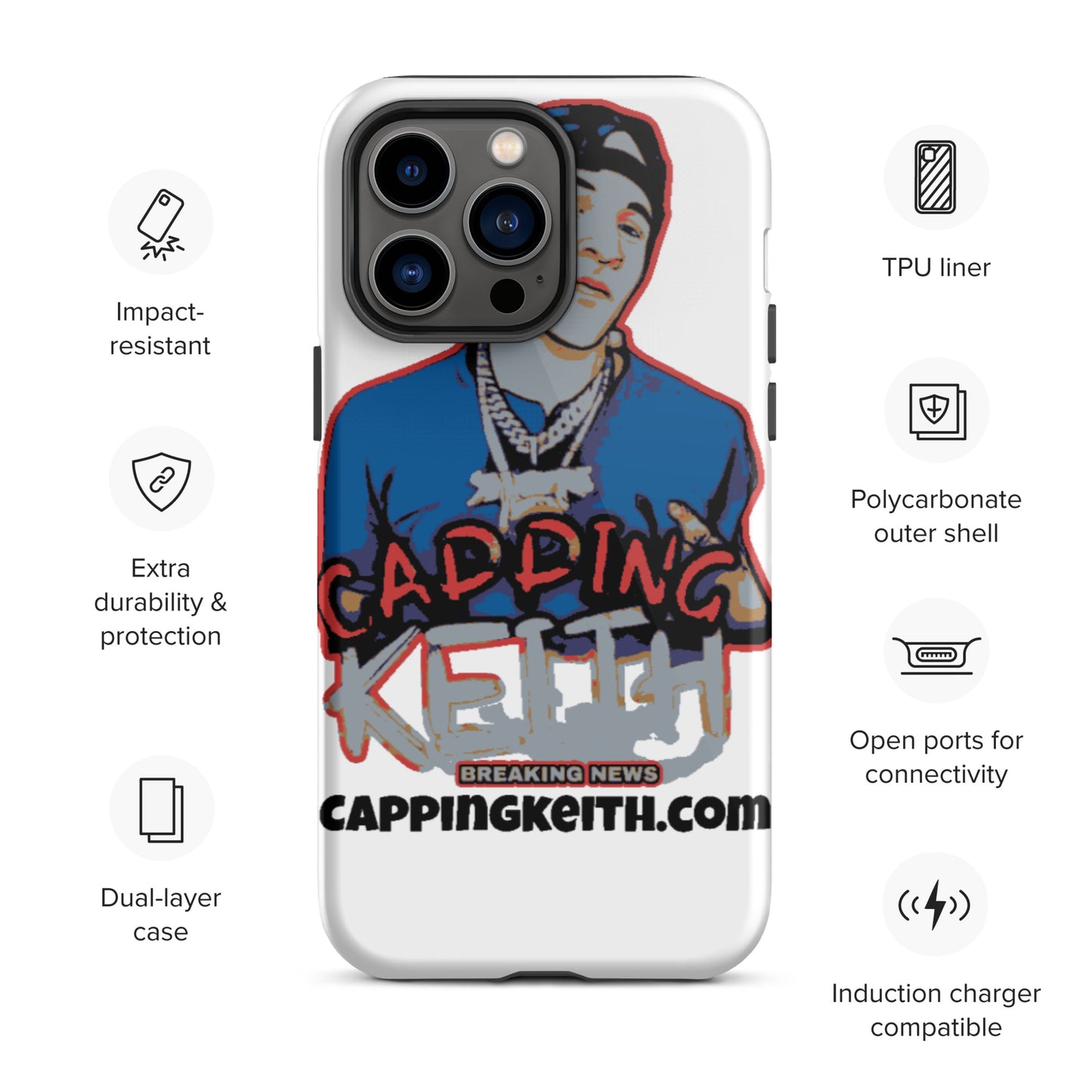 Cappingkeith Tough iPhone case