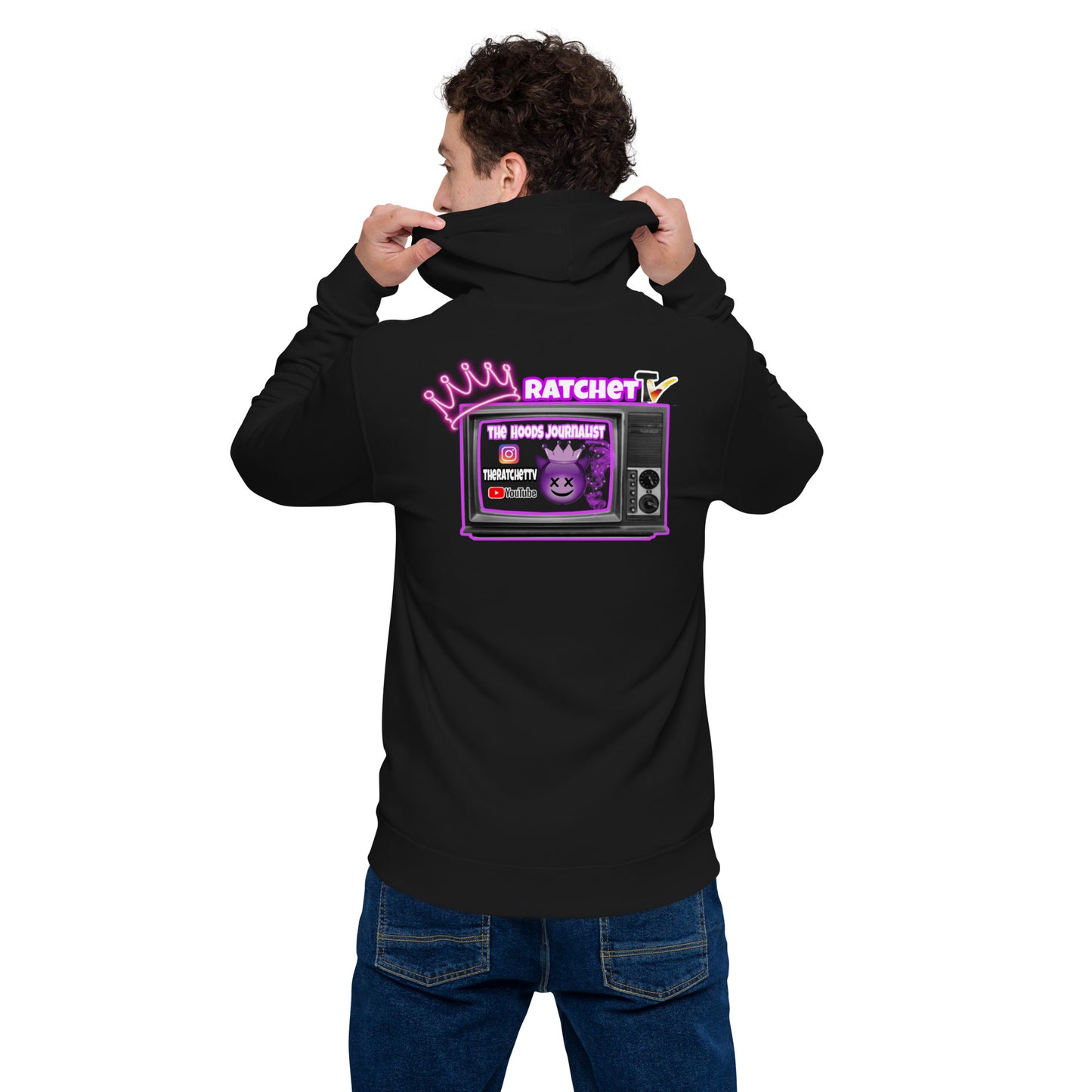 Ratchet TV zip hoodie