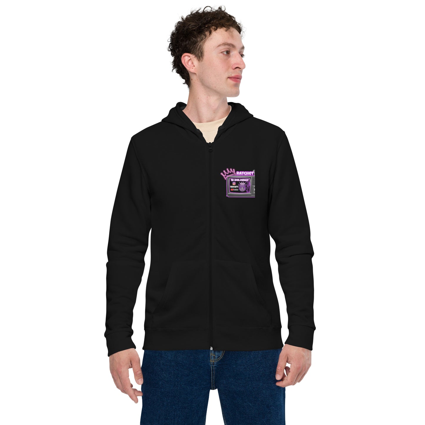 Ratchet TV zip hoodie