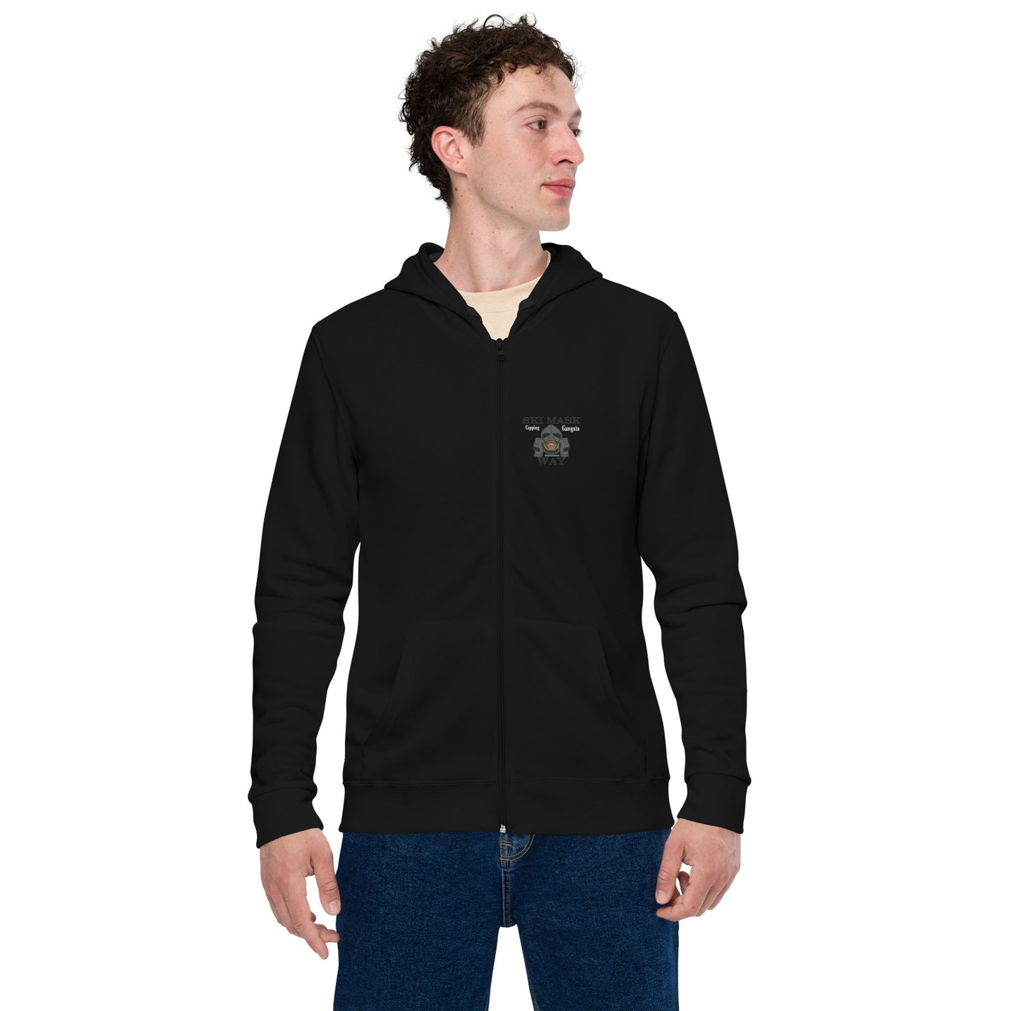 Cap gañg zip hoodie