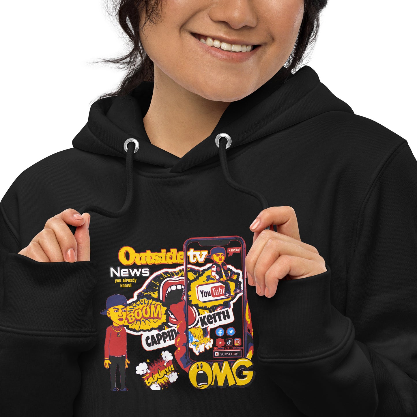 Capping Keith essential eco hoodie