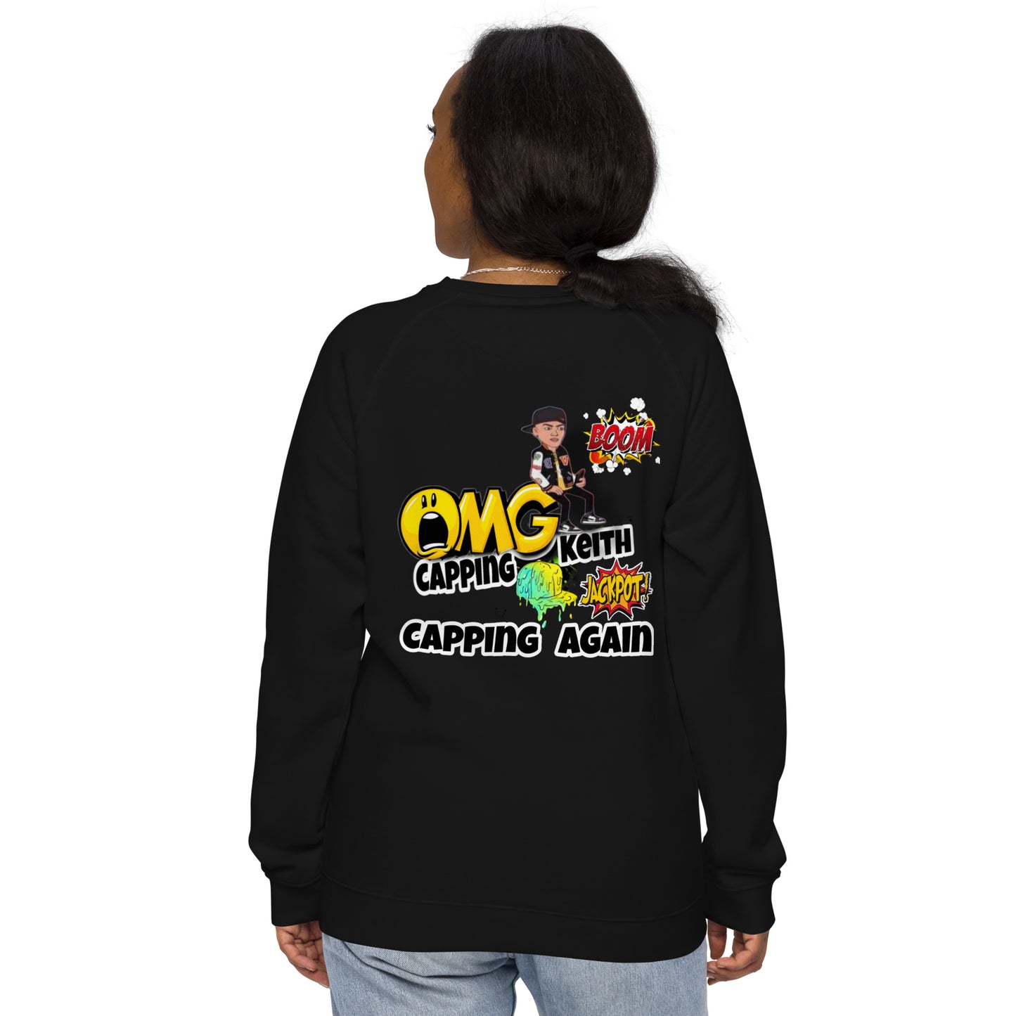 Capping Keith raglan sweatshirt