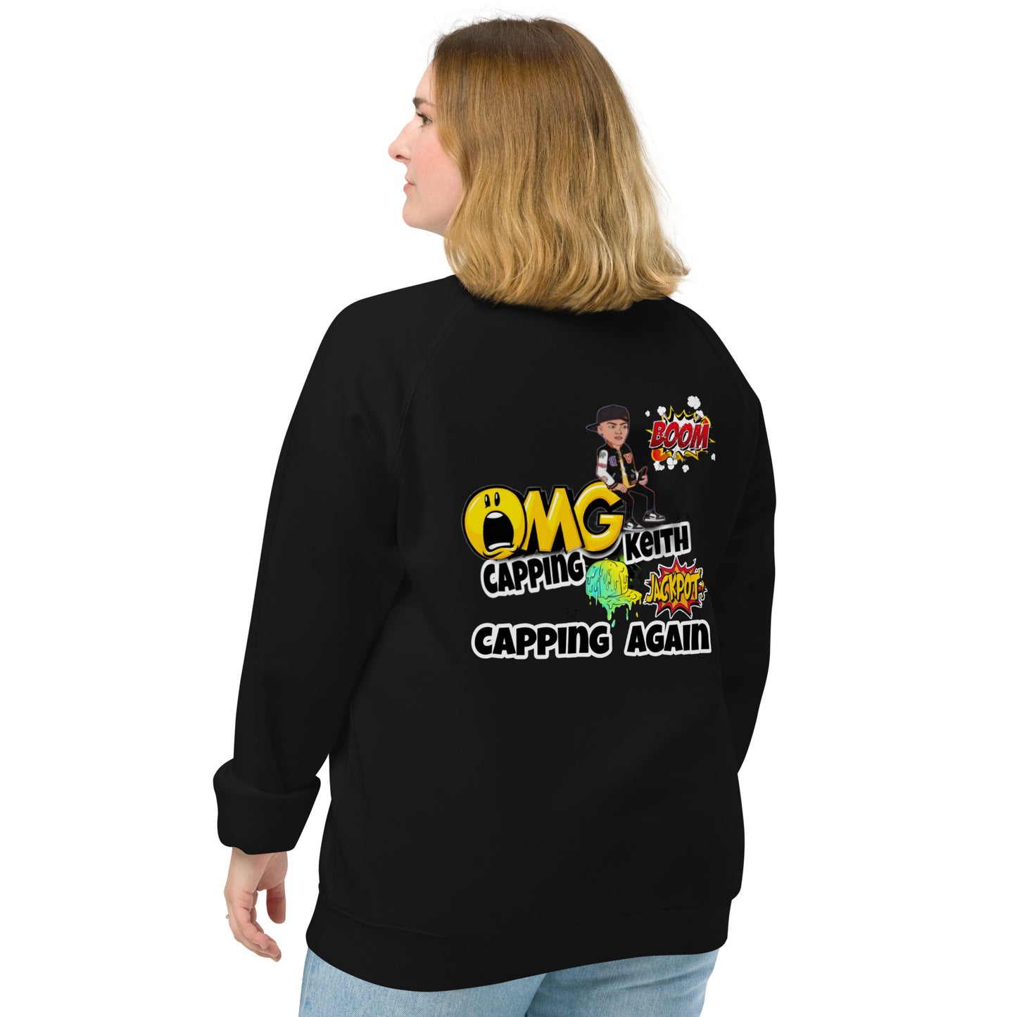 Capping Keith raglan sweatshirt