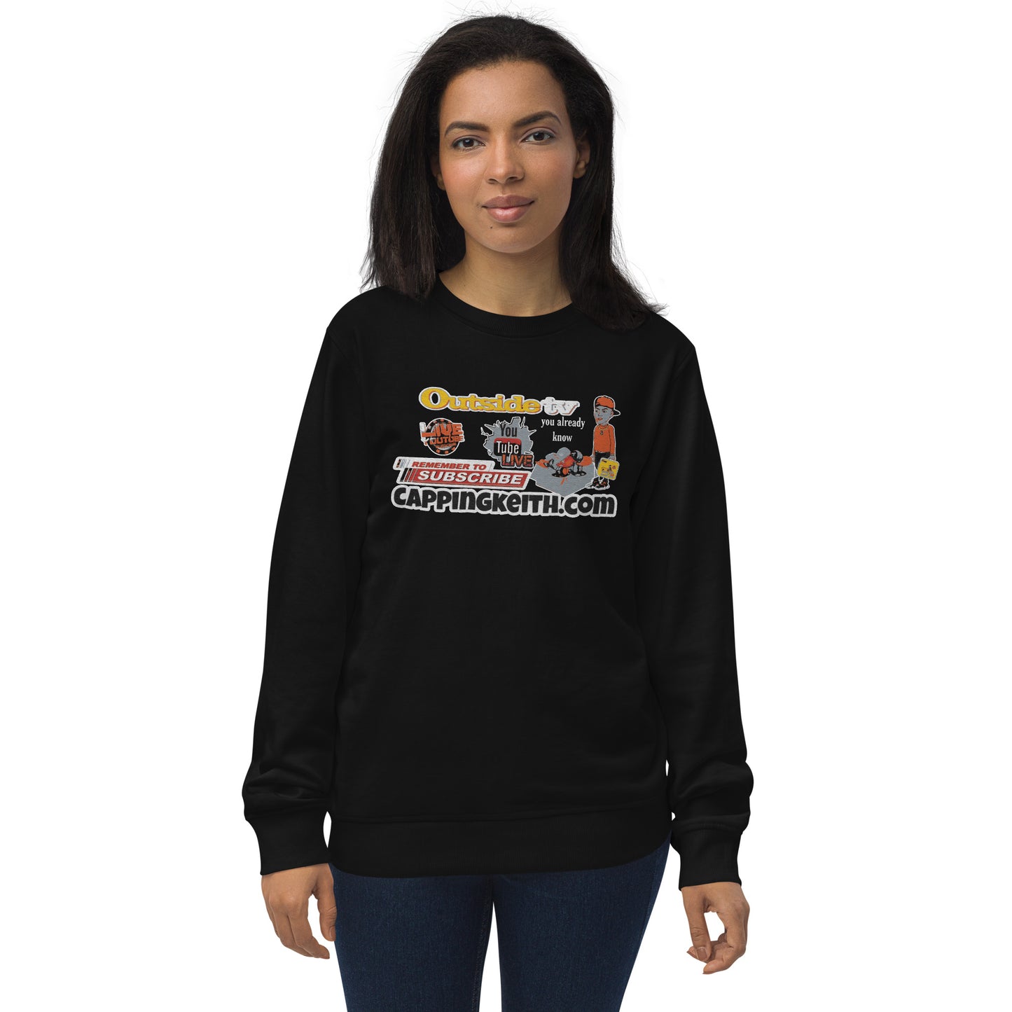 Unisex organic sweatshirt