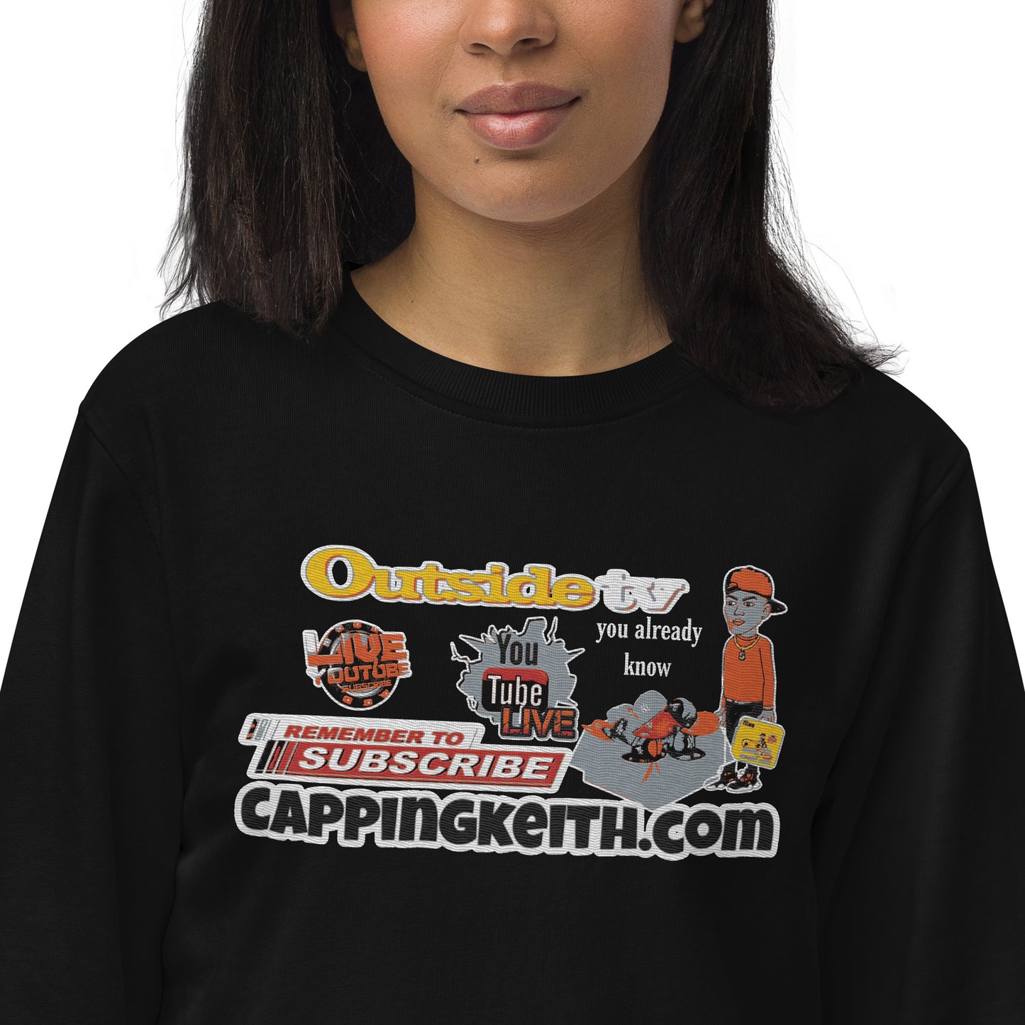 Unisex organic sweatshirt