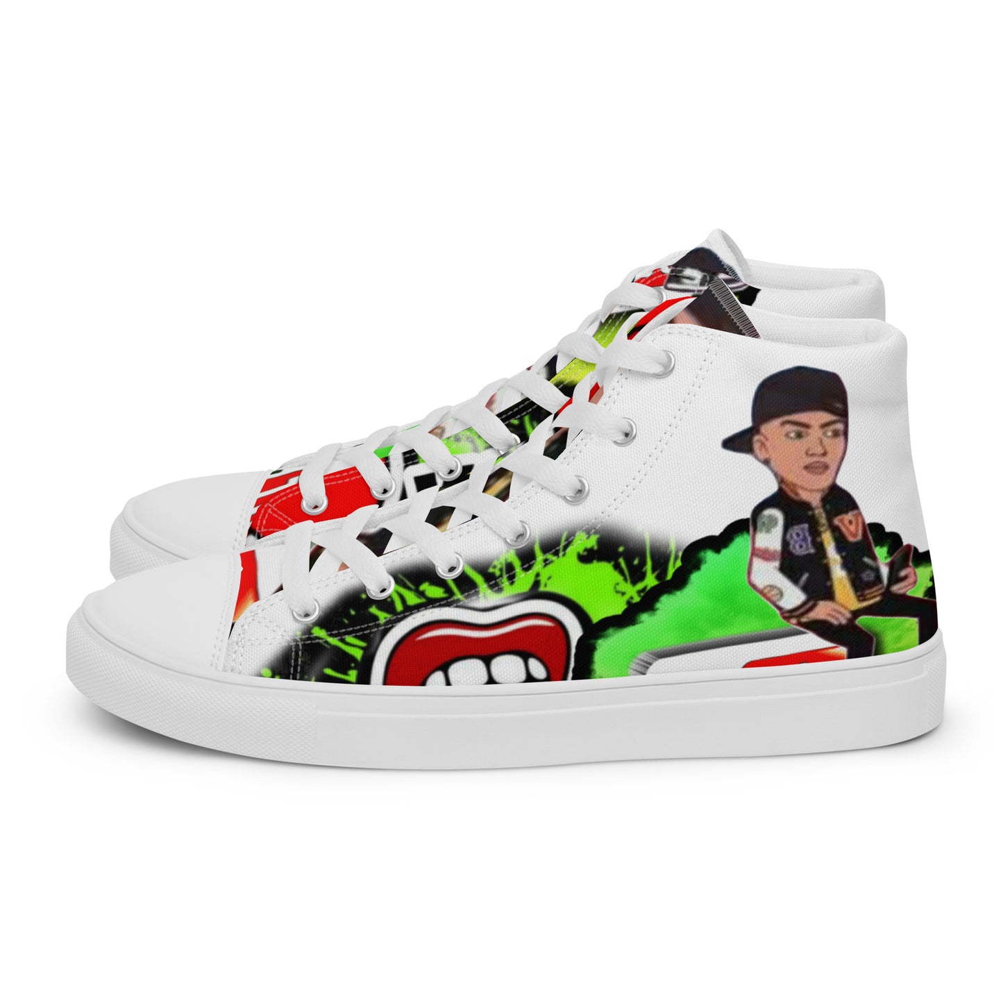 Capping Keith high top canvas shoes