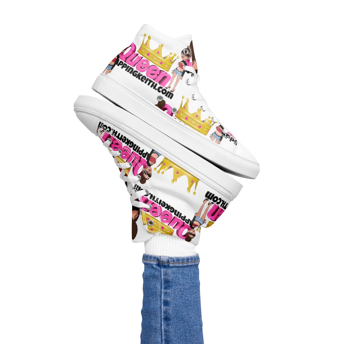 Kimmy high top canvas shoes