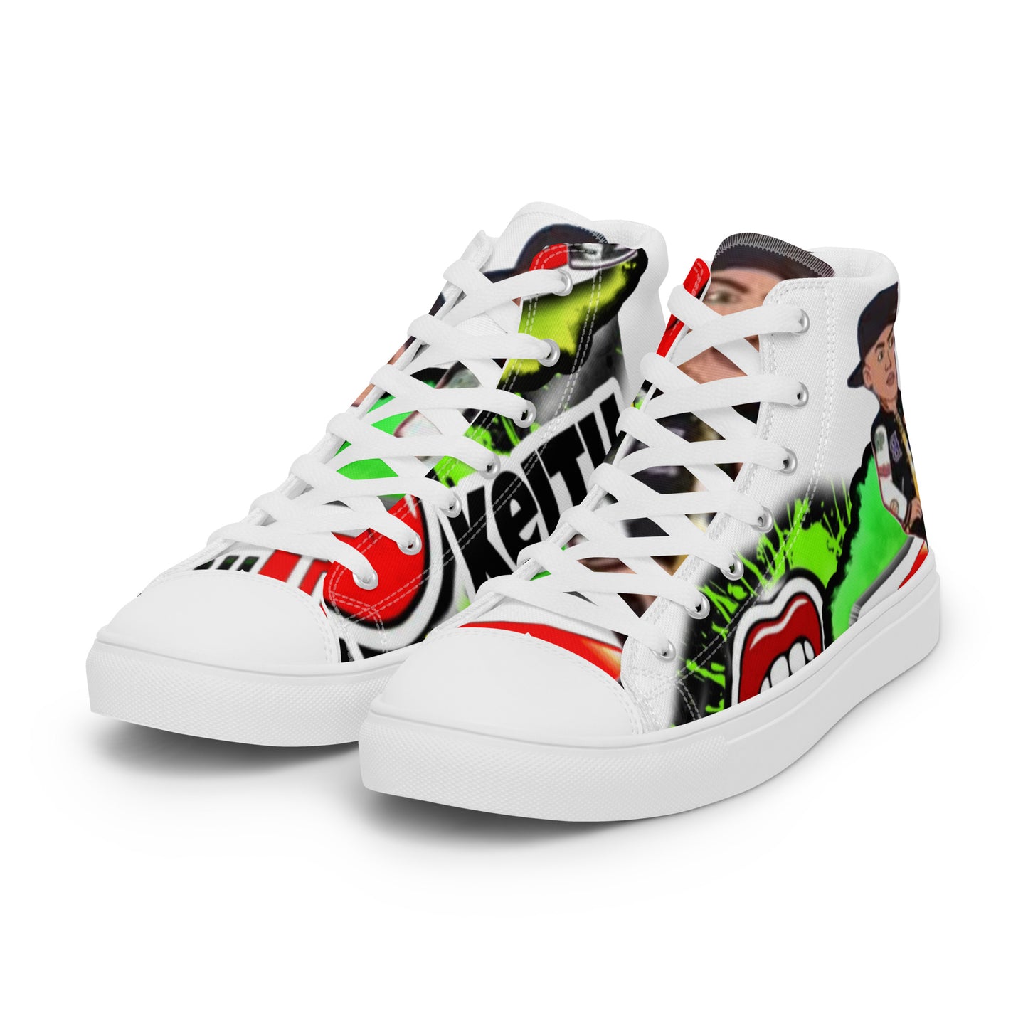 Capping Keith high top canvas shoes