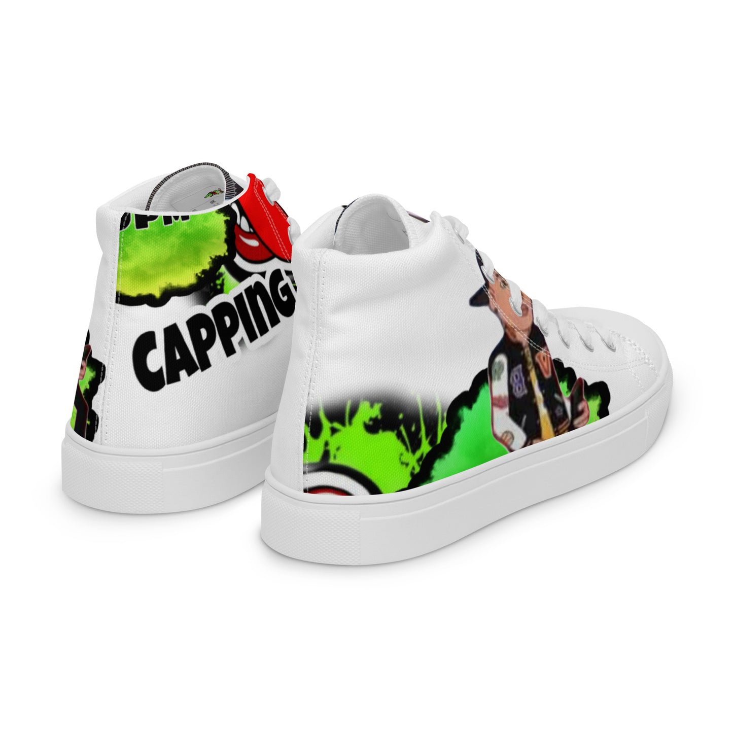Capping Keith high top canvas shoes