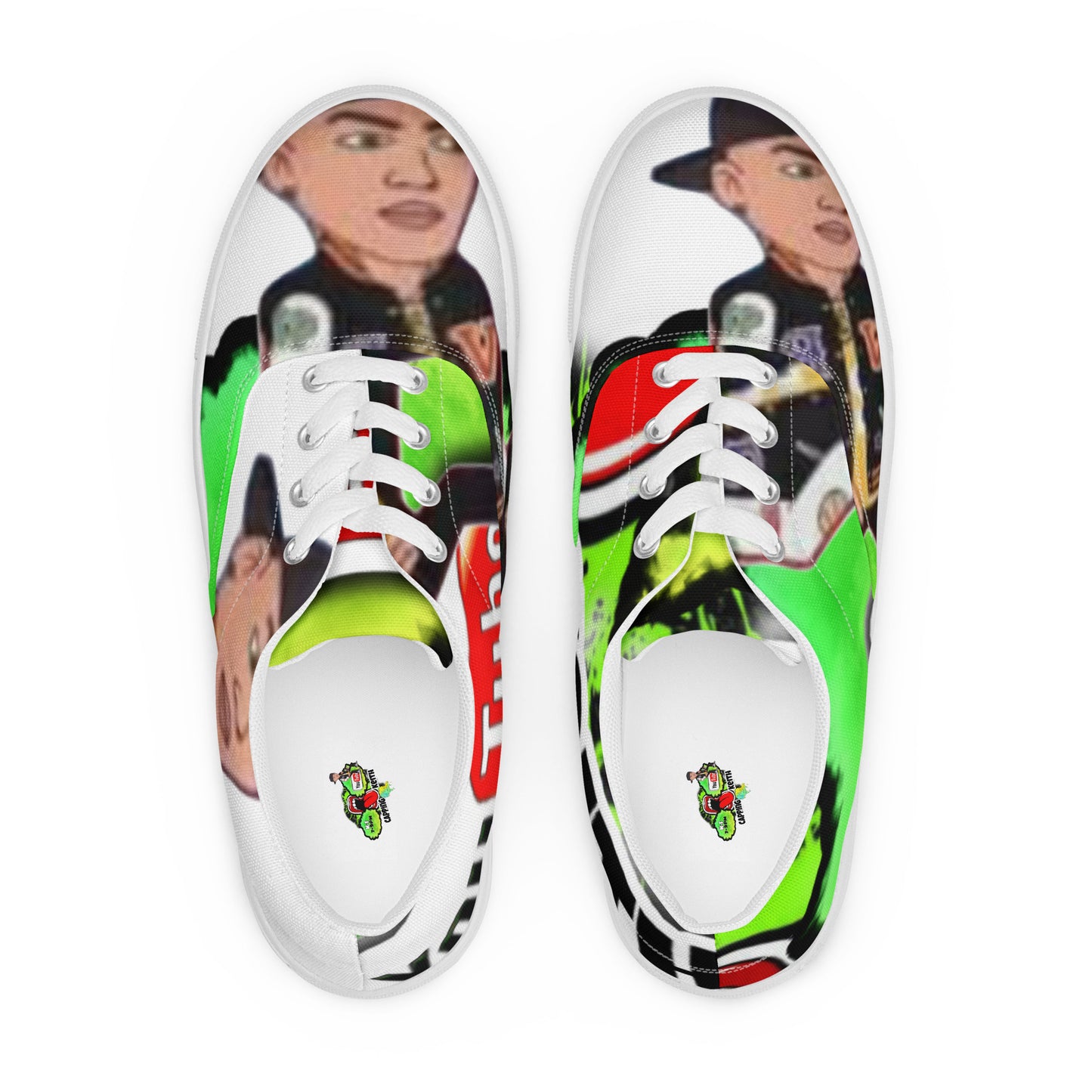 Capping Keith lace-up canvas shoes