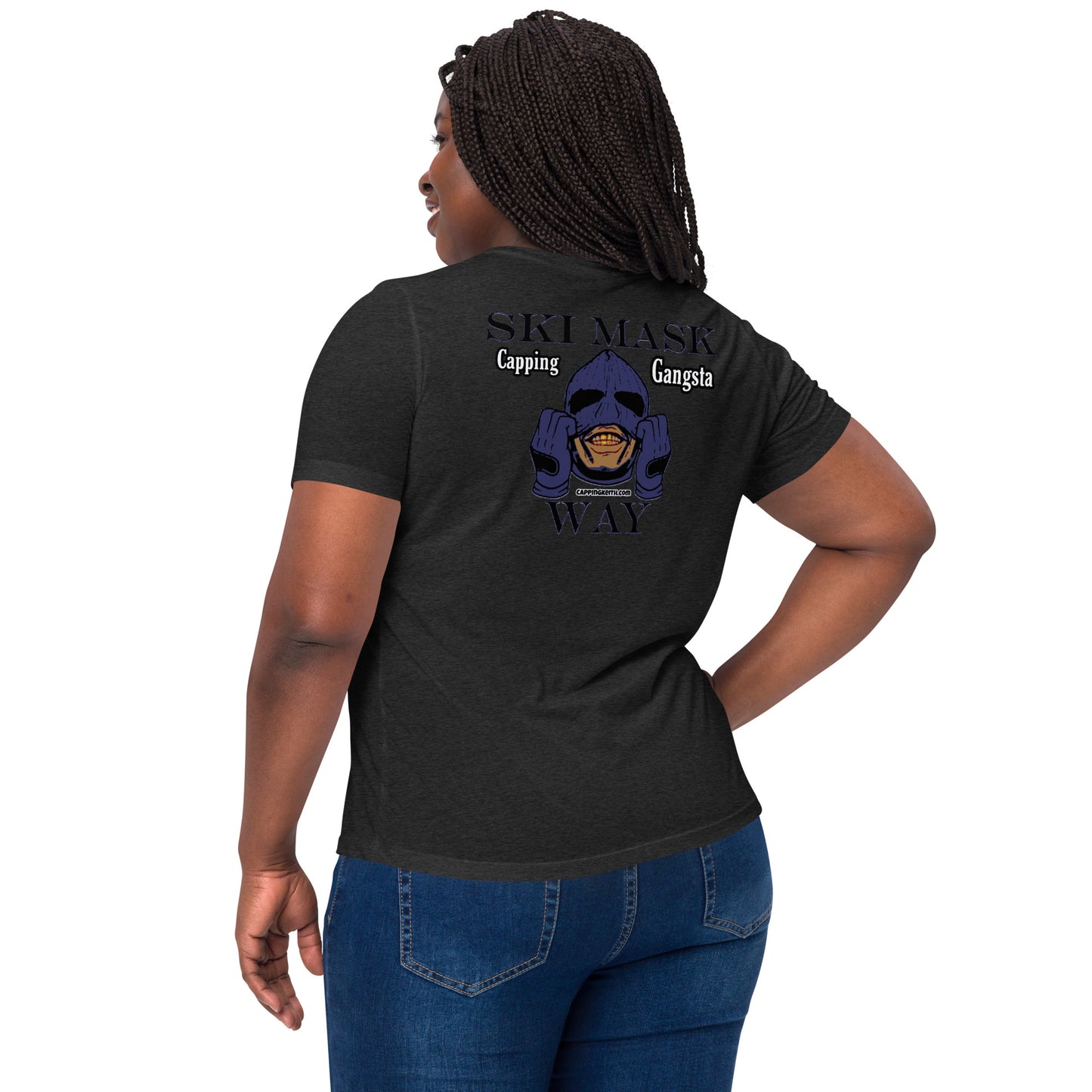 Capping Gangsta relaxed tri-blend t-shirt