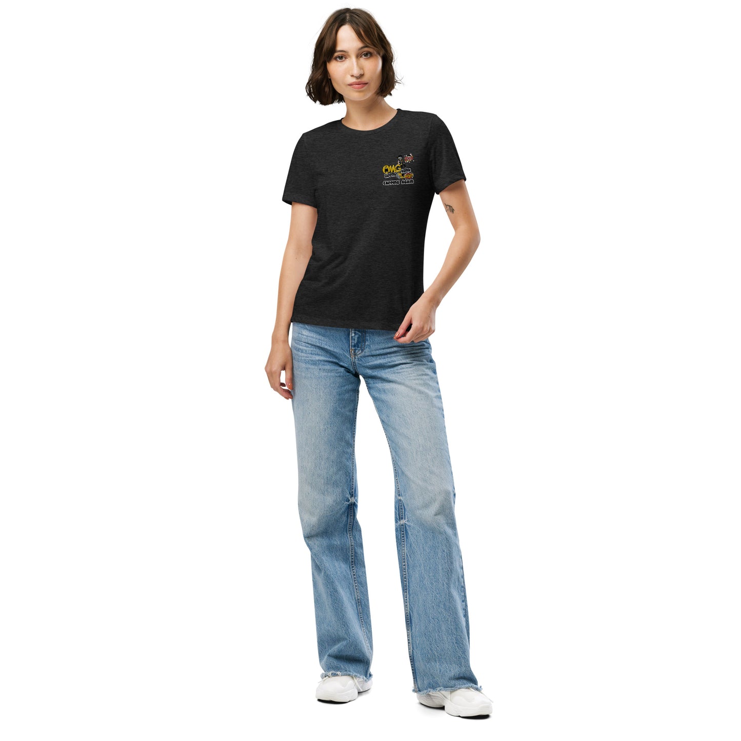 Capping Gangsta relaxed tri-blend t-shirt