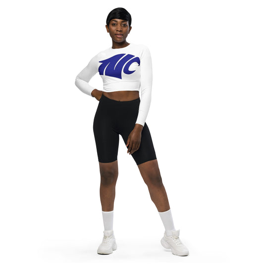 N.Crowley long-sleeve crop top