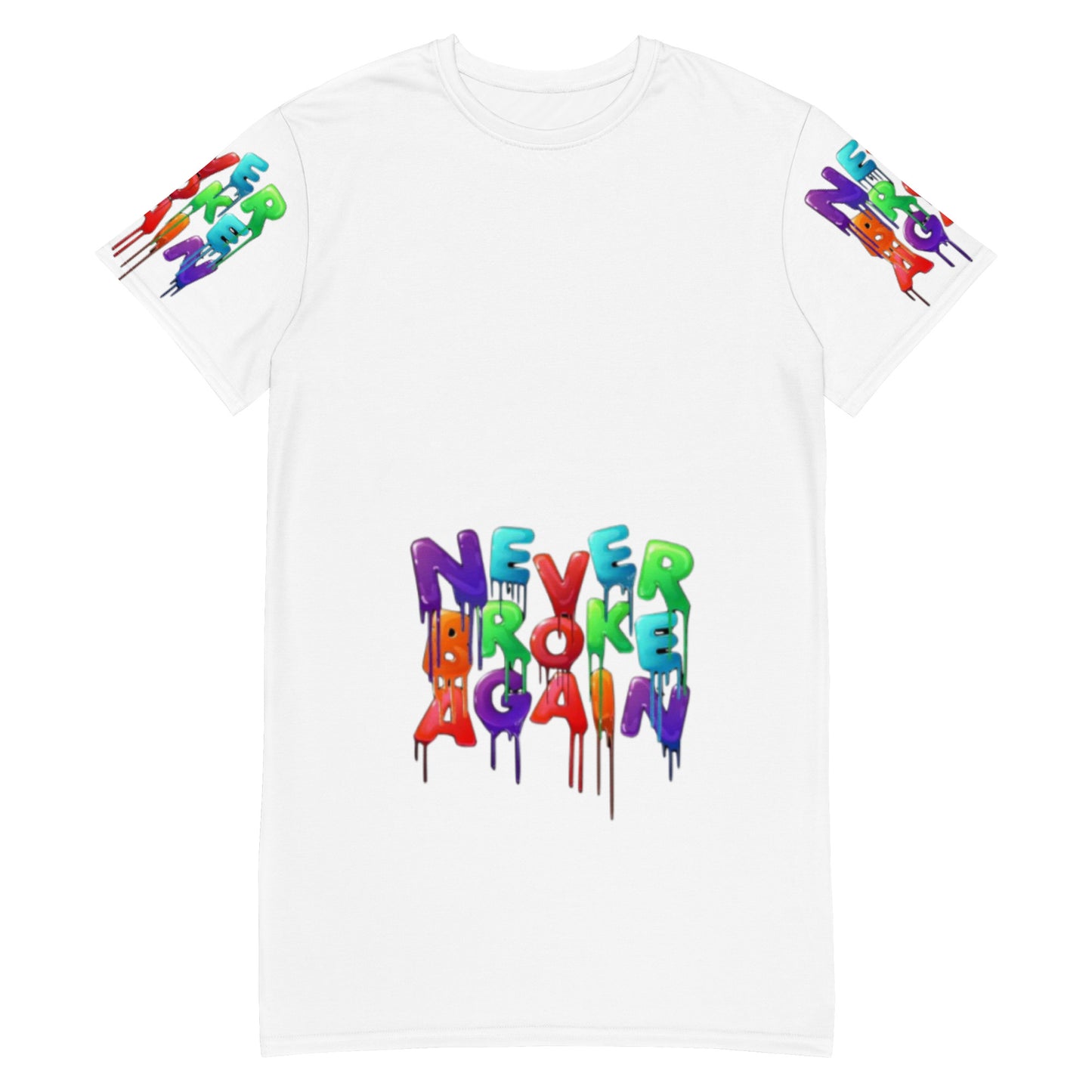 Never Broke T-shirt dress