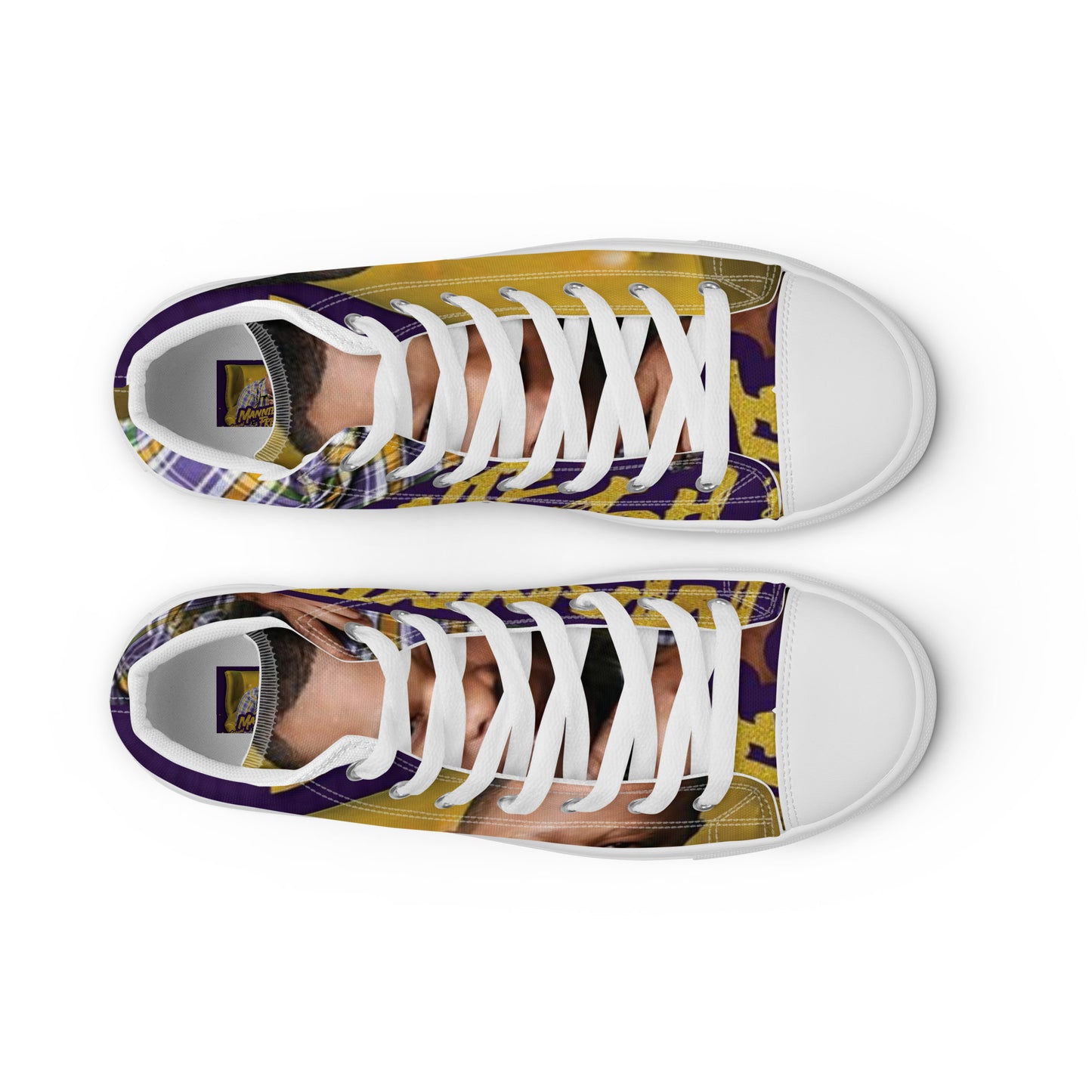 Fresh Men’s high top canvas shoes