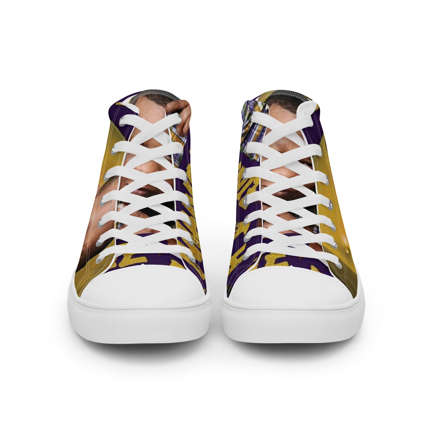 Fresh Men’s high top canvas shoes