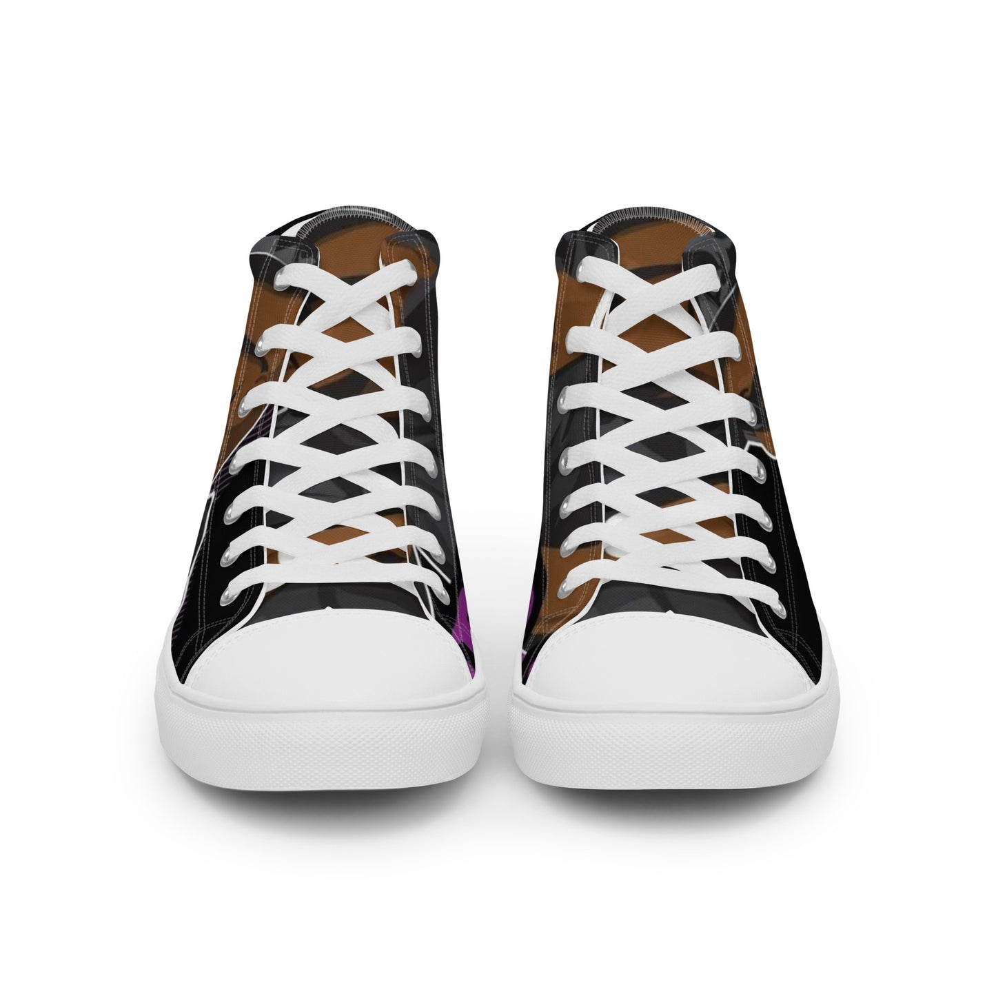 Pimp C Men’s high top canvas shoes