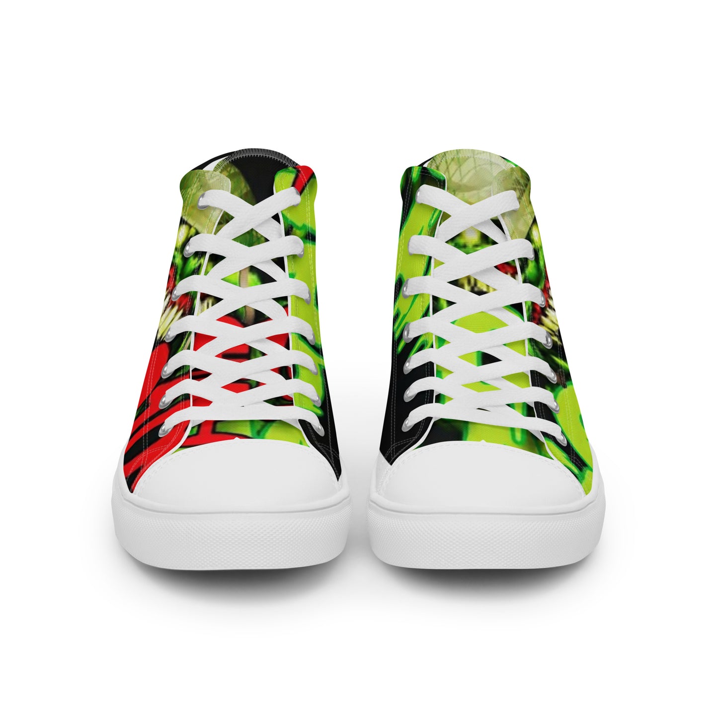 Goo Gang high top canvas shoes