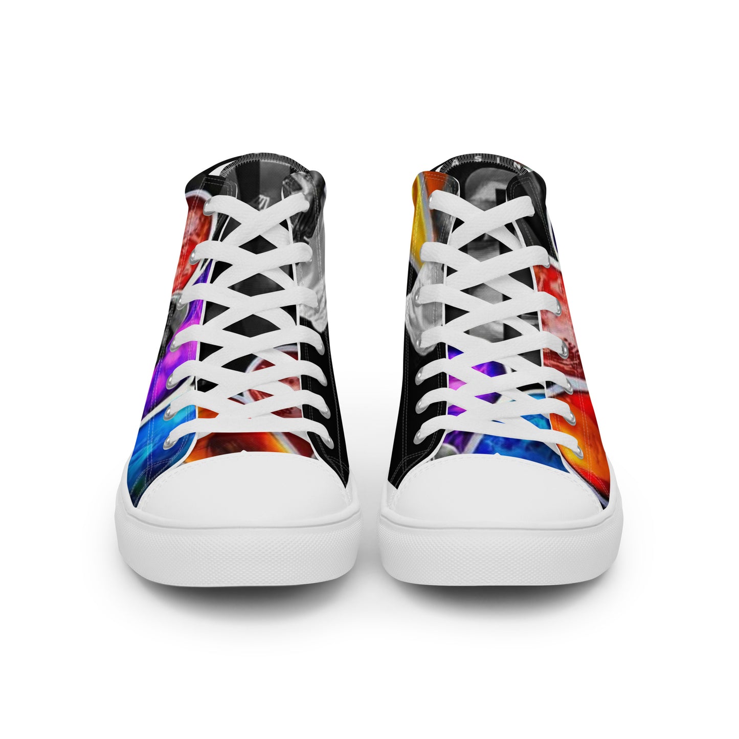 Kasino world 🌎 Men’s high top canvas shoes