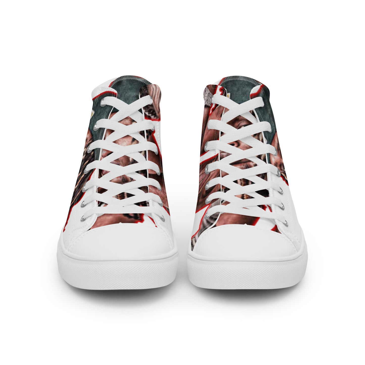 King Von High Top Canvas Shoes