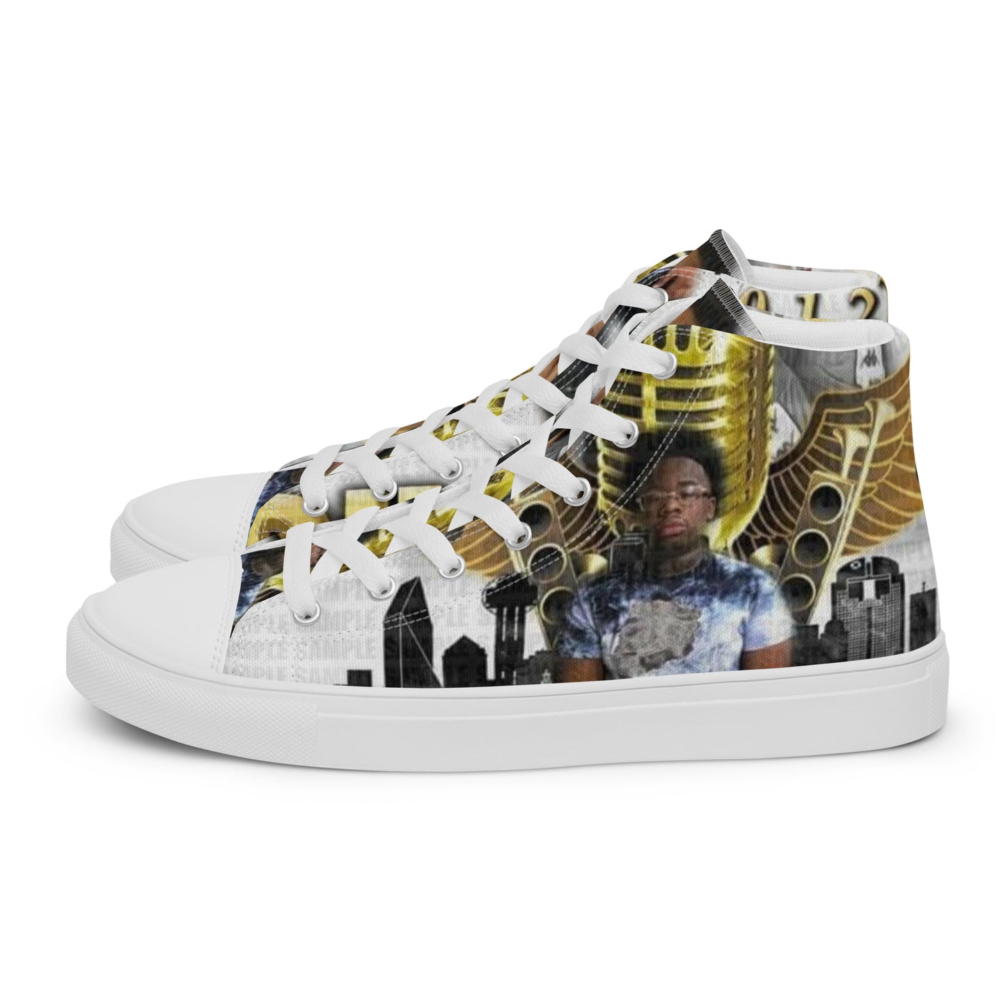 Ducky P high top canvas shoes