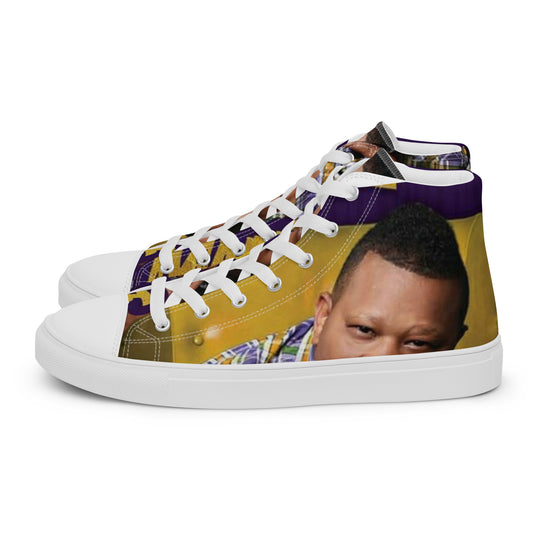 Fresh Men’s high top canvas shoes
