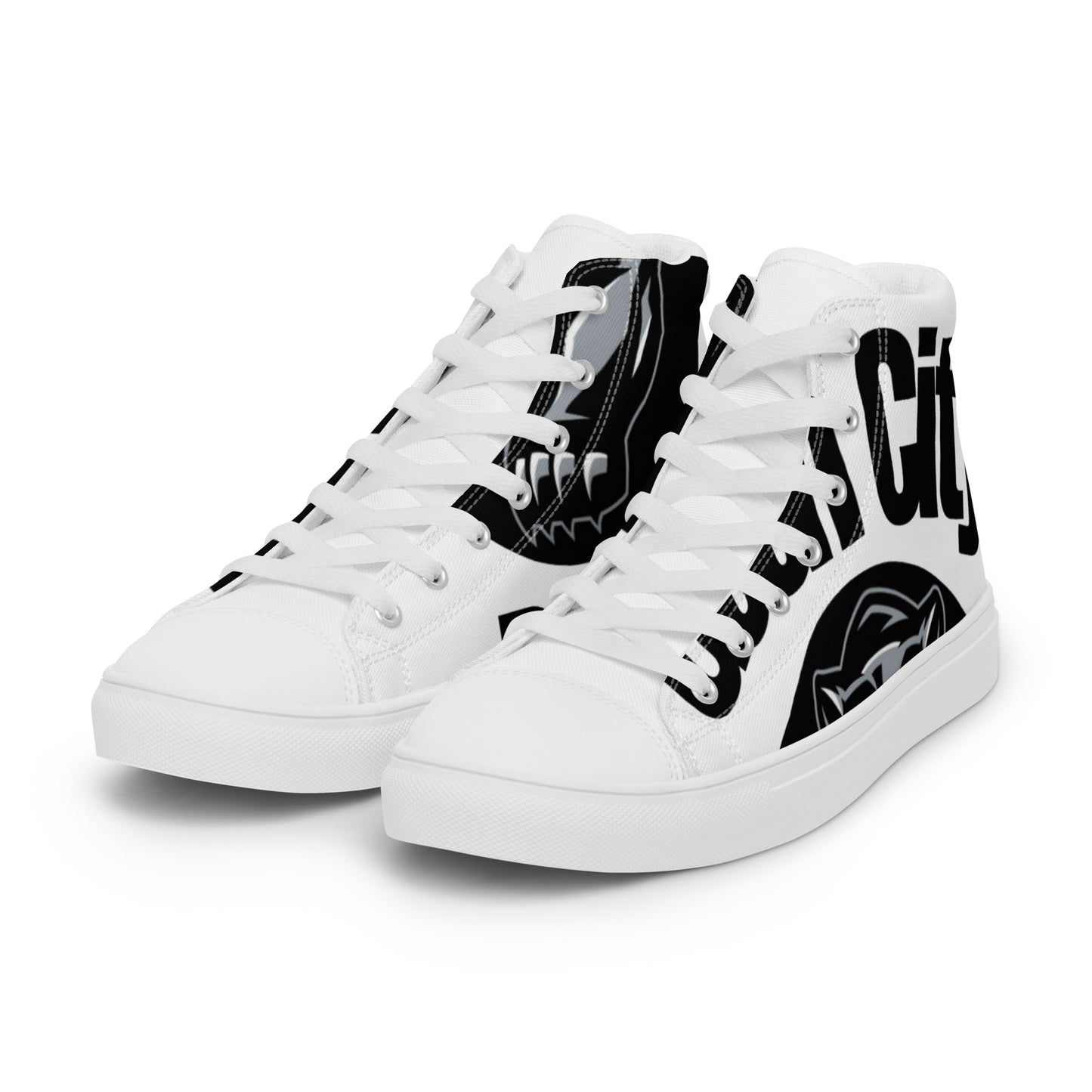 Goon City Men’s high top canvas shoes
