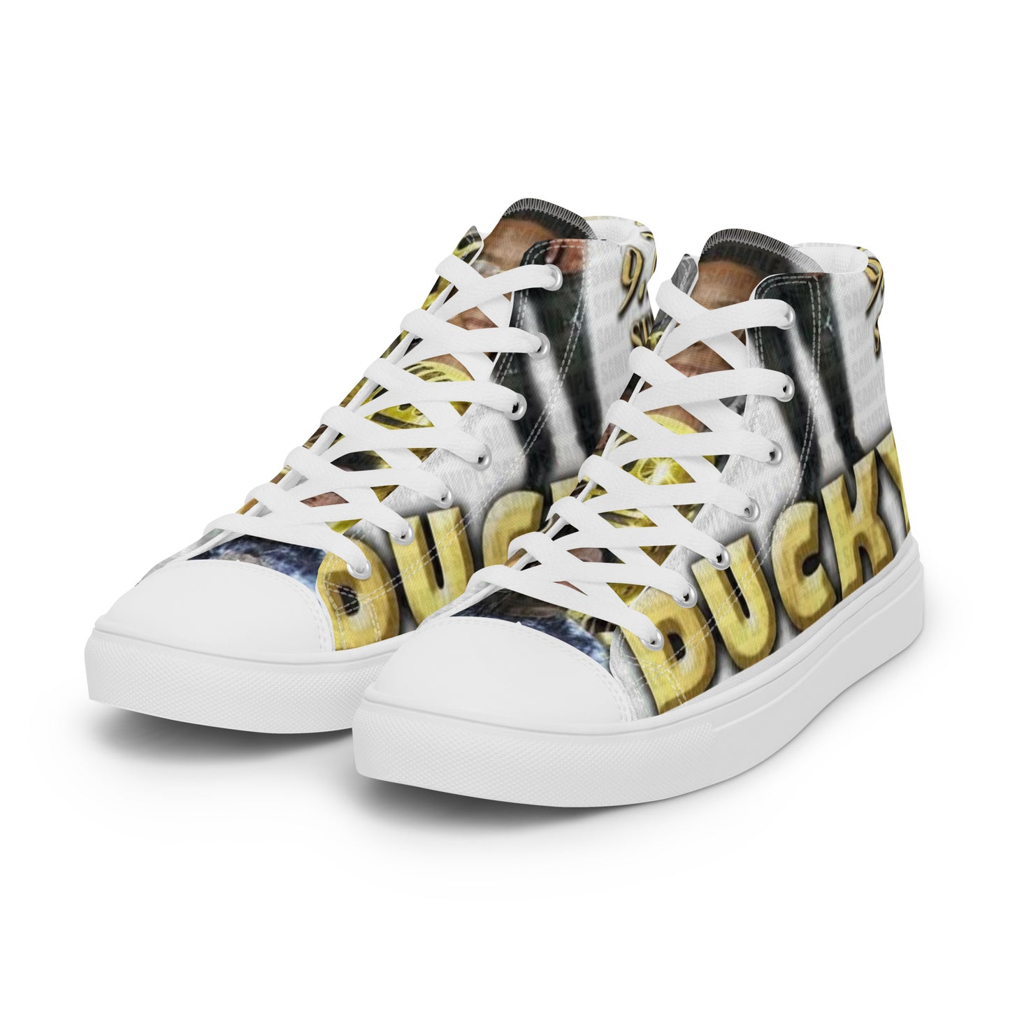 Ducky P high top canvas shoes