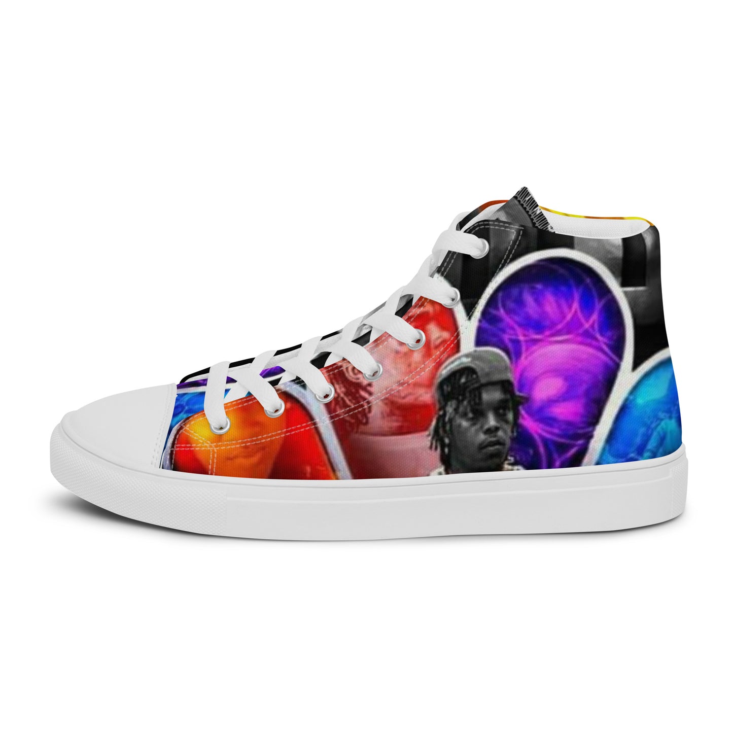 Kasino world 🌎 Men’s high top canvas shoes