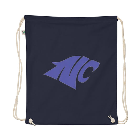 Organic cotton drawstring bag