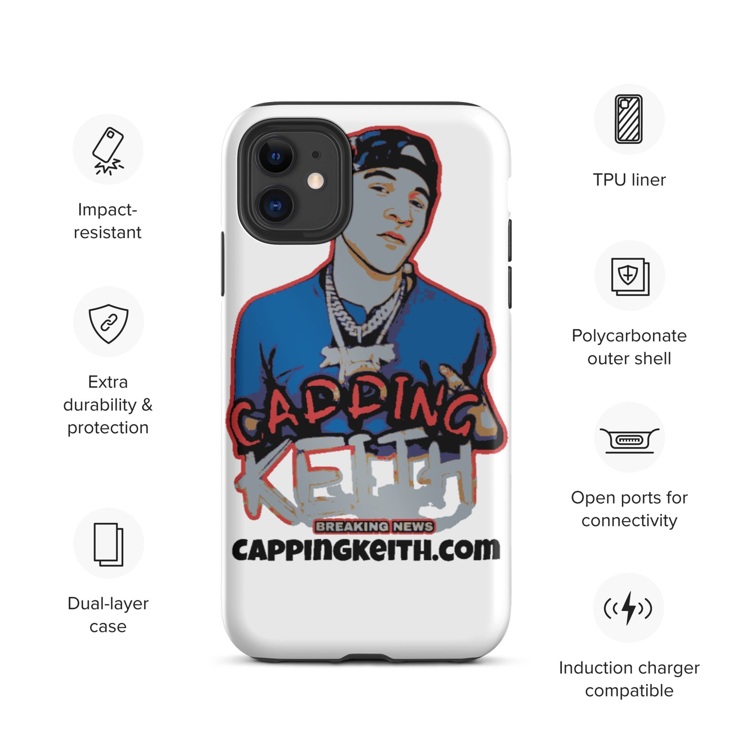 Cappingkeith Tough iPhone case