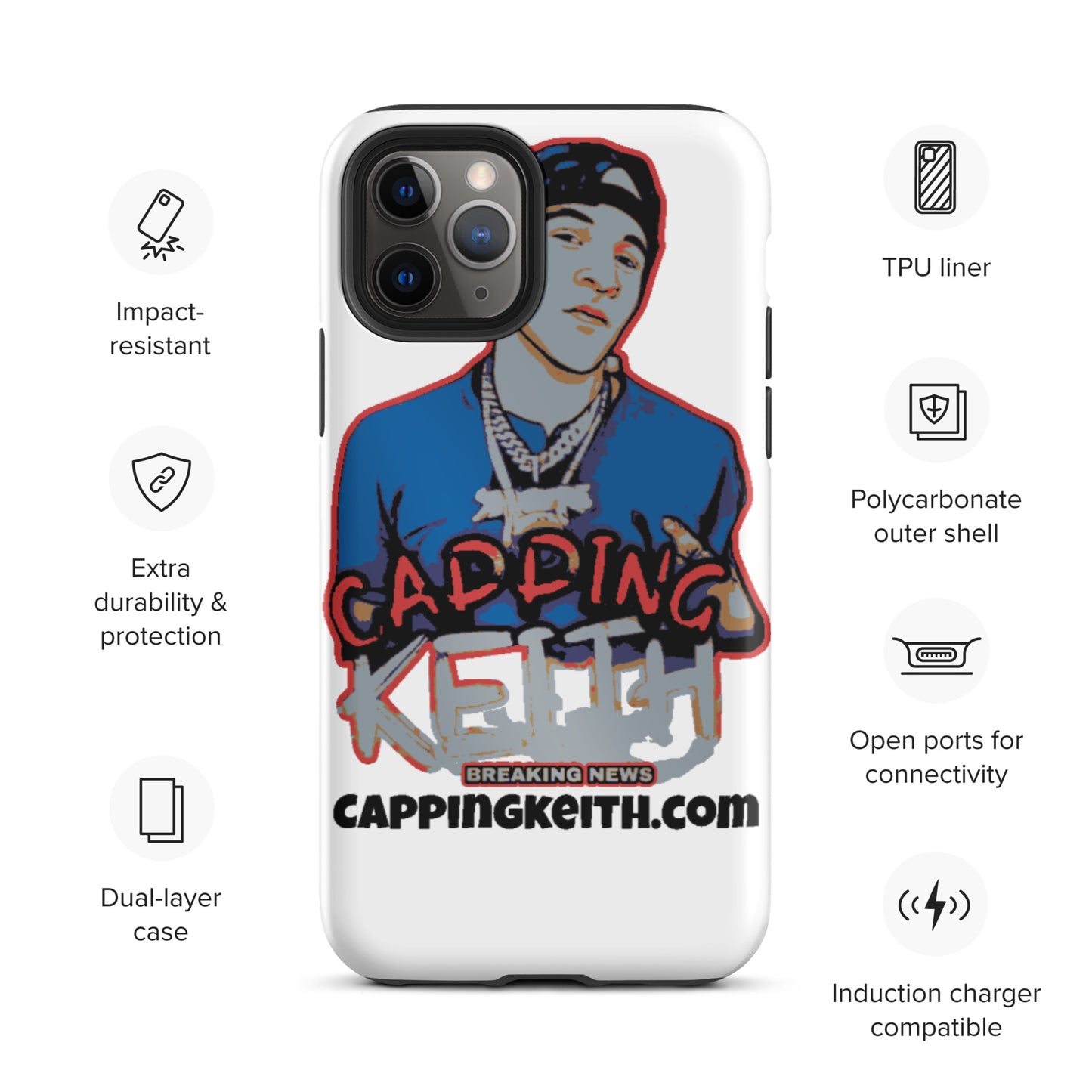 Cappingkeith Tough iPhone case