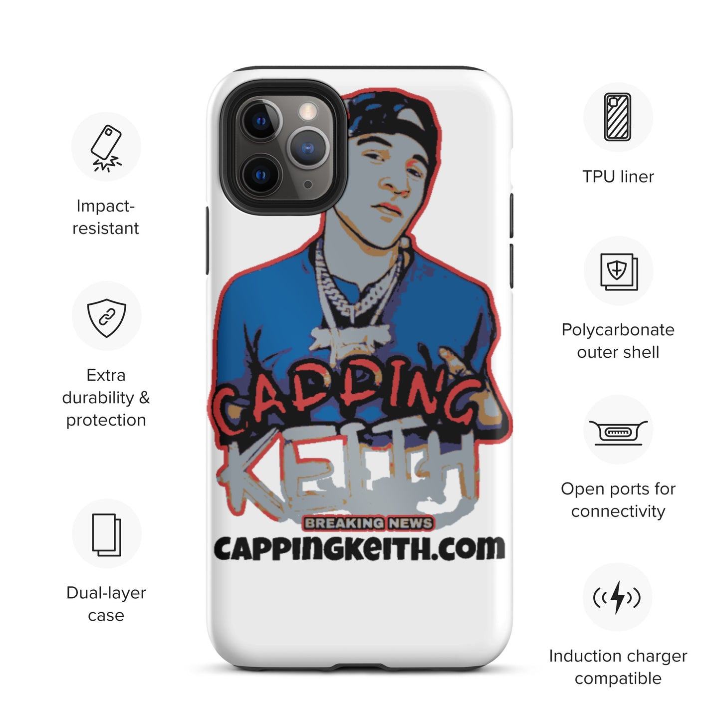 Cappingkeith Tough iPhone case