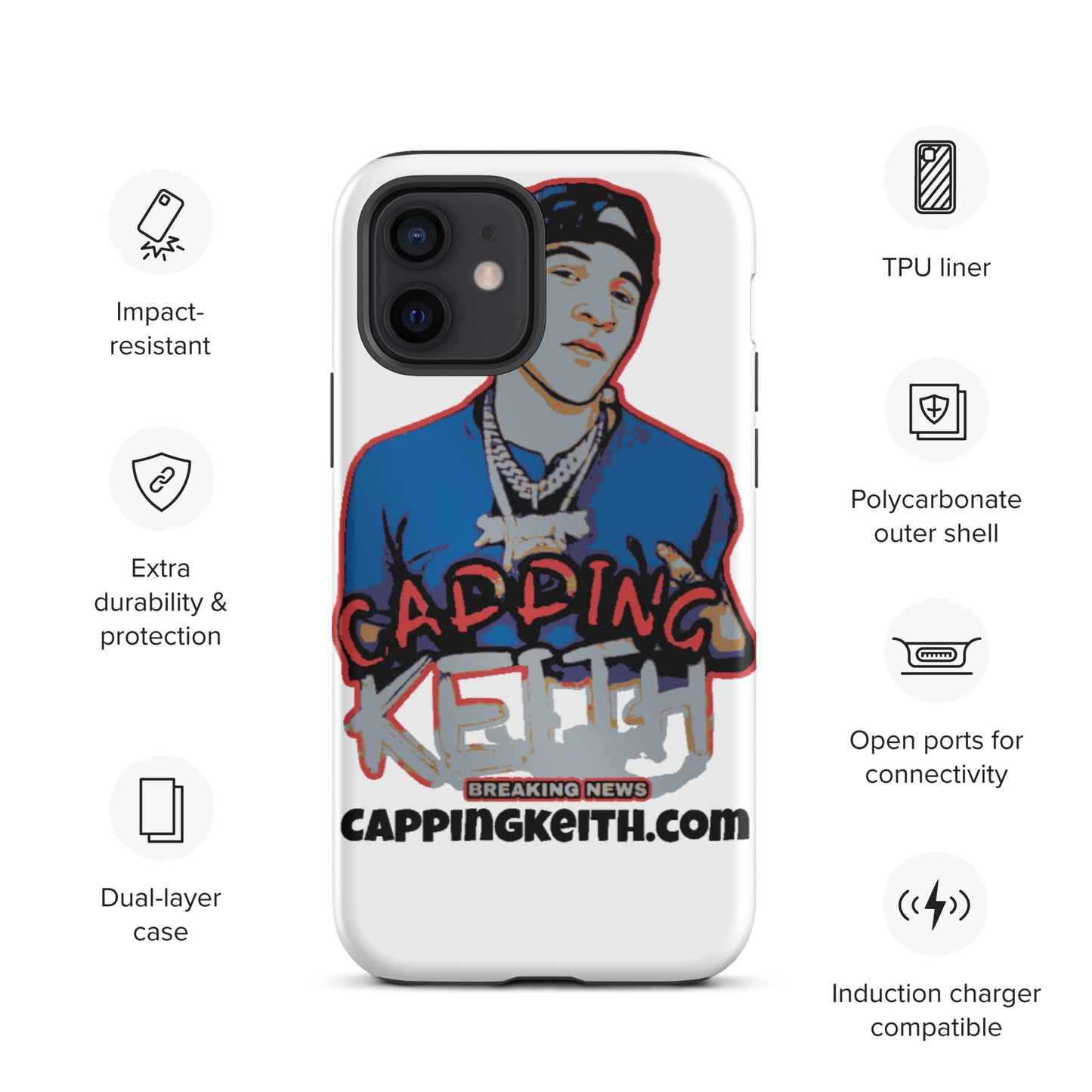 Cappingkeith Tough iPhone case