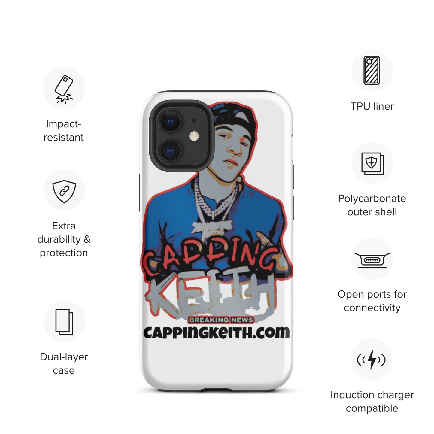 Cappingkeith Tough iPhone case