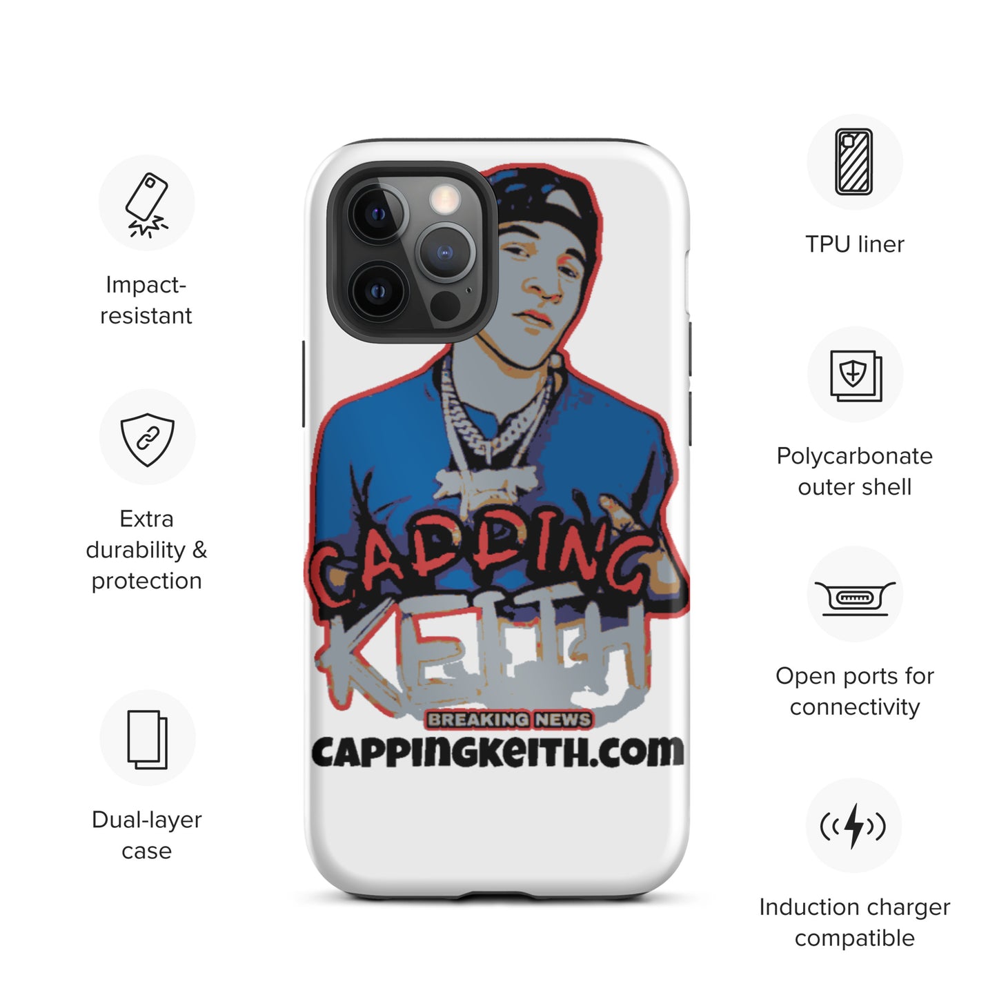 Cappingkeith Tough iPhone case